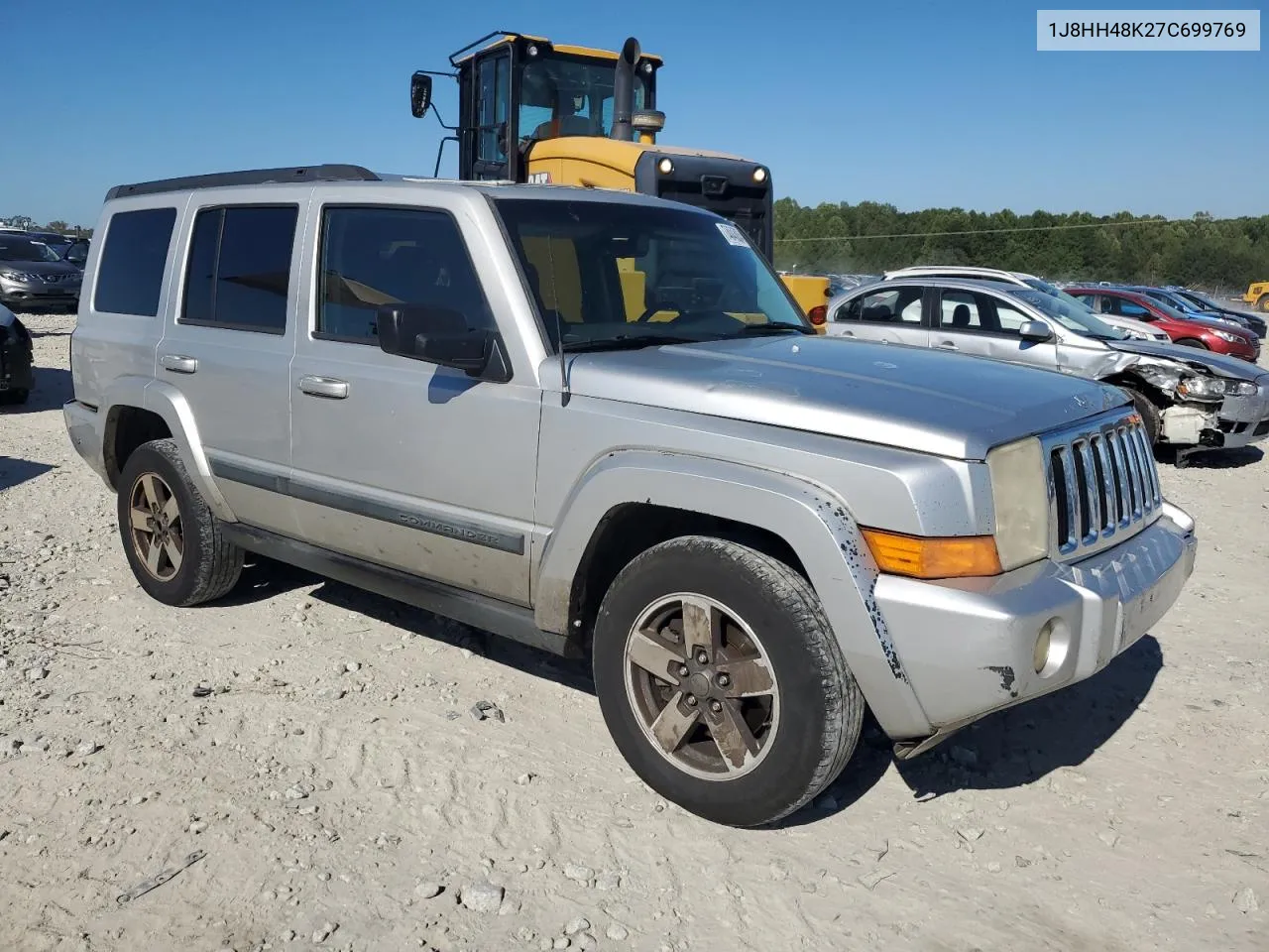 2007 Jeep Commander VIN: 1J8HH48K27C699769 Lot: 74043034