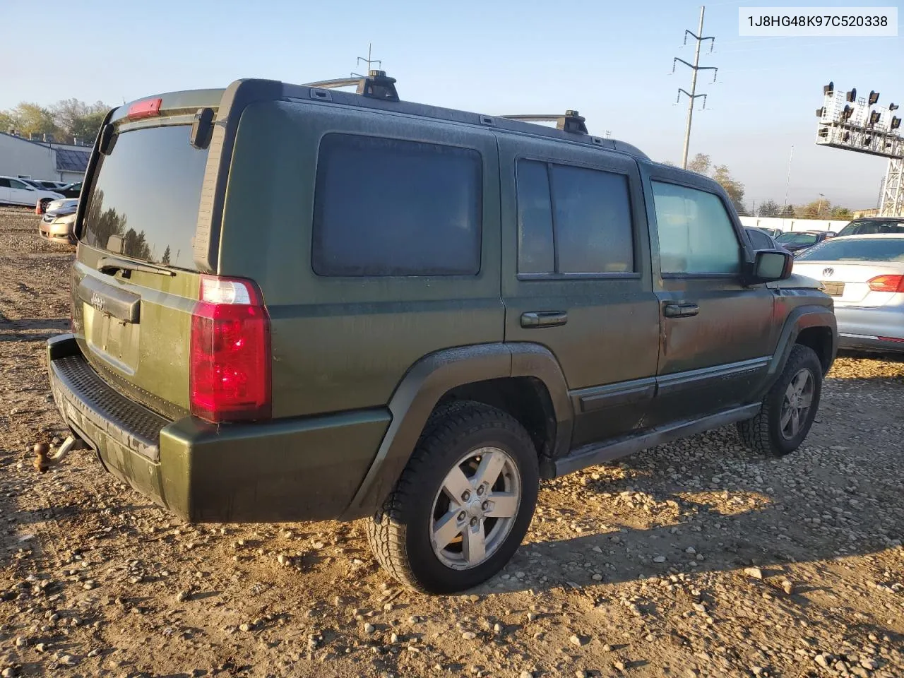 2007 Jeep Commander VIN: 1J8HG48K97C520338 Lot: 76721994