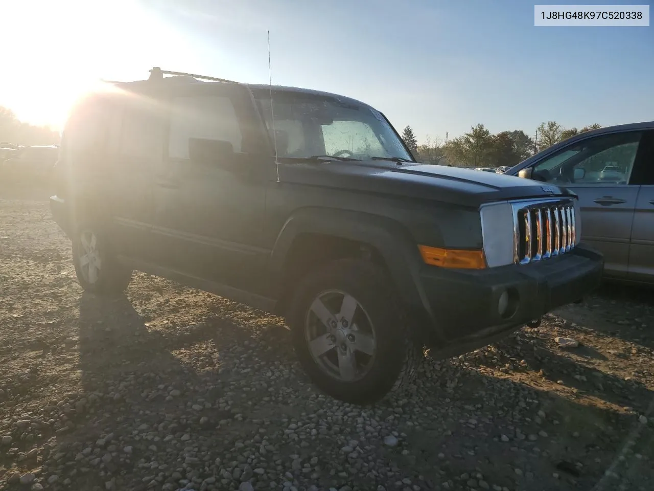 2007 Jeep Commander VIN: 1J8HG48K97C520338 Lot: 76721994