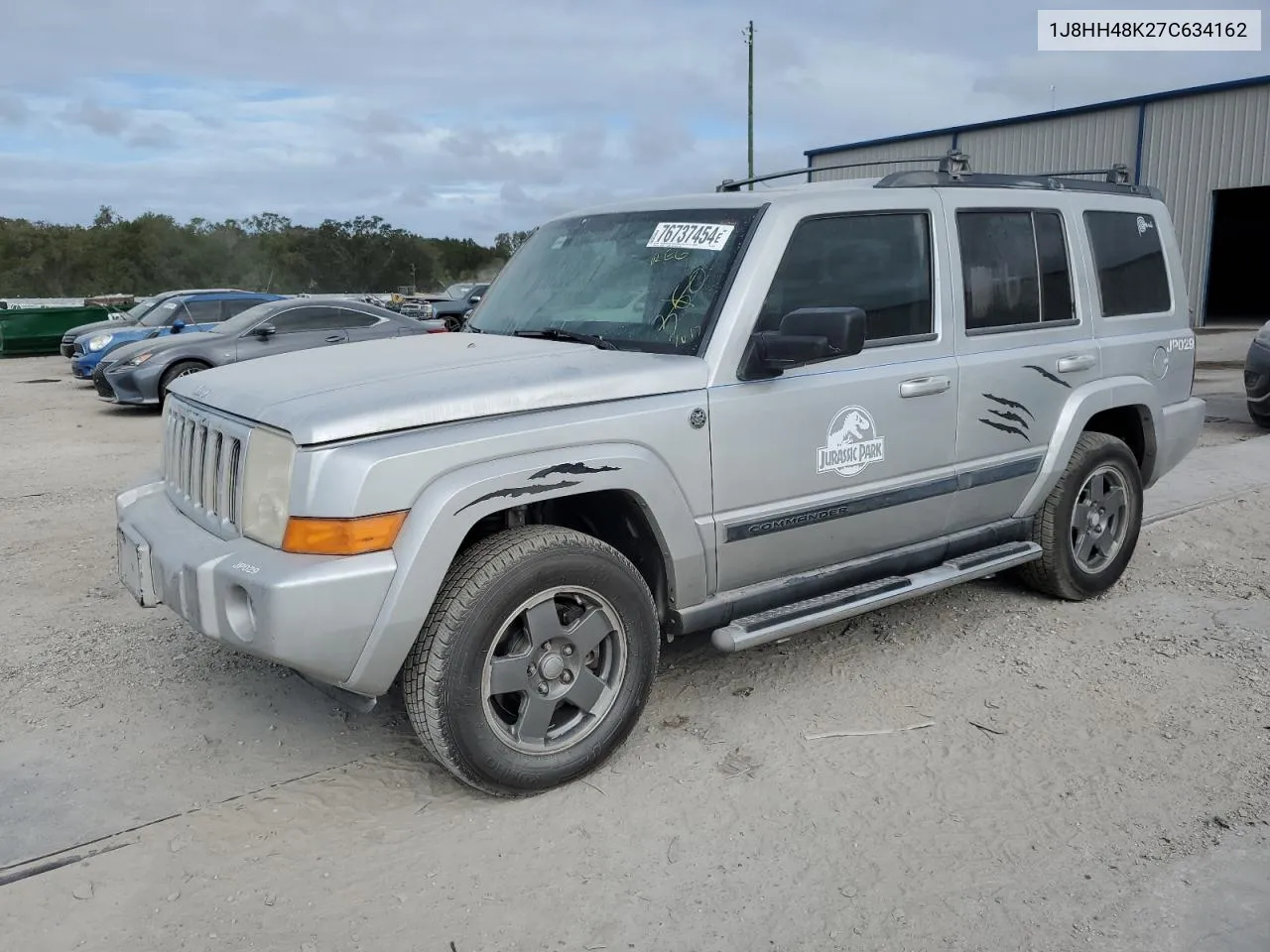 1J8HH48K27C634162 2007 Jeep Commander