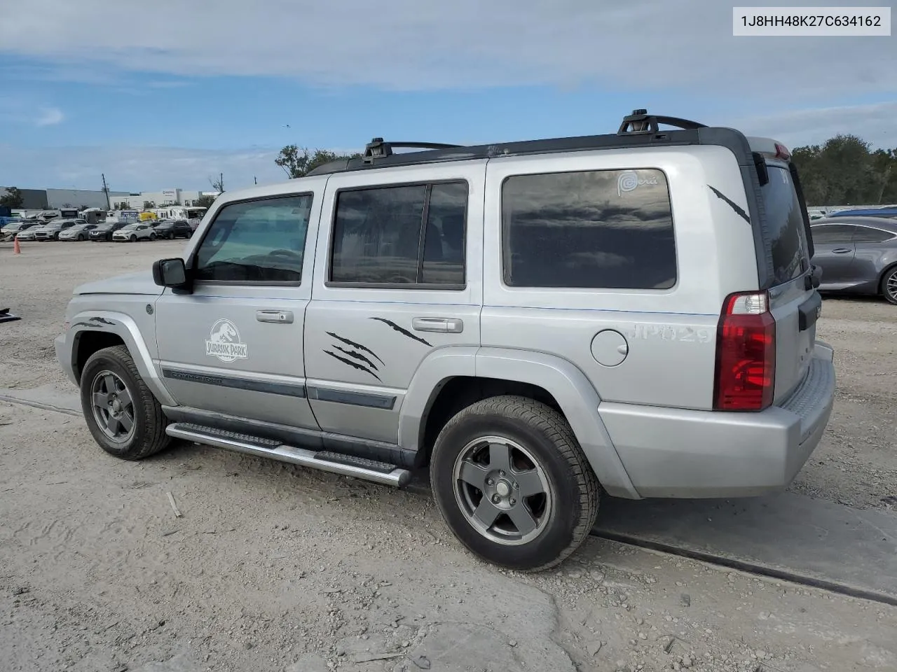 2007 Jeep Commander VIN: 1J8HH48K27C634162 Lot: 76737454