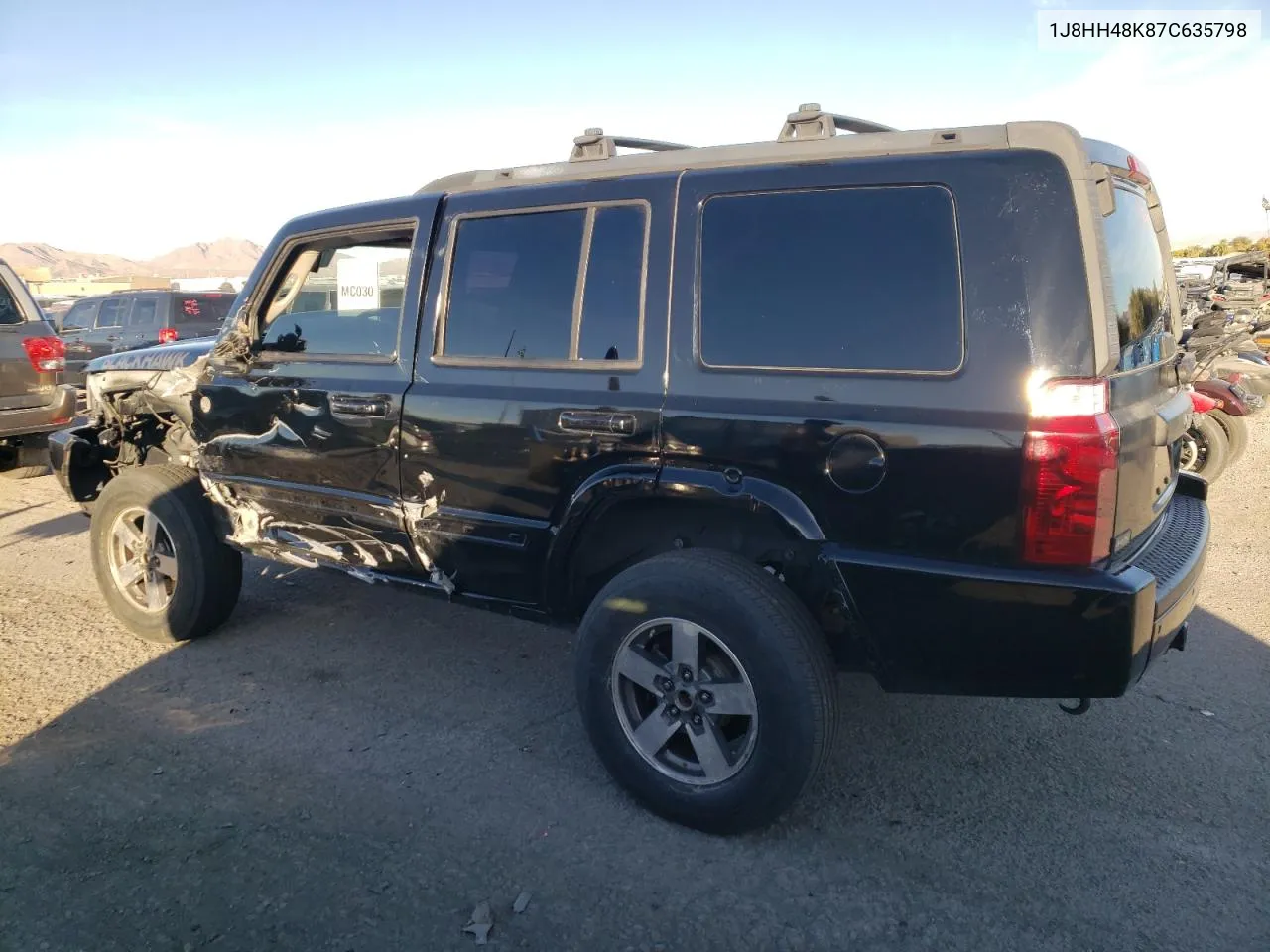 2007 Jeep Commander VIN: 1J8HH48K87C635798 Lot: 77471004