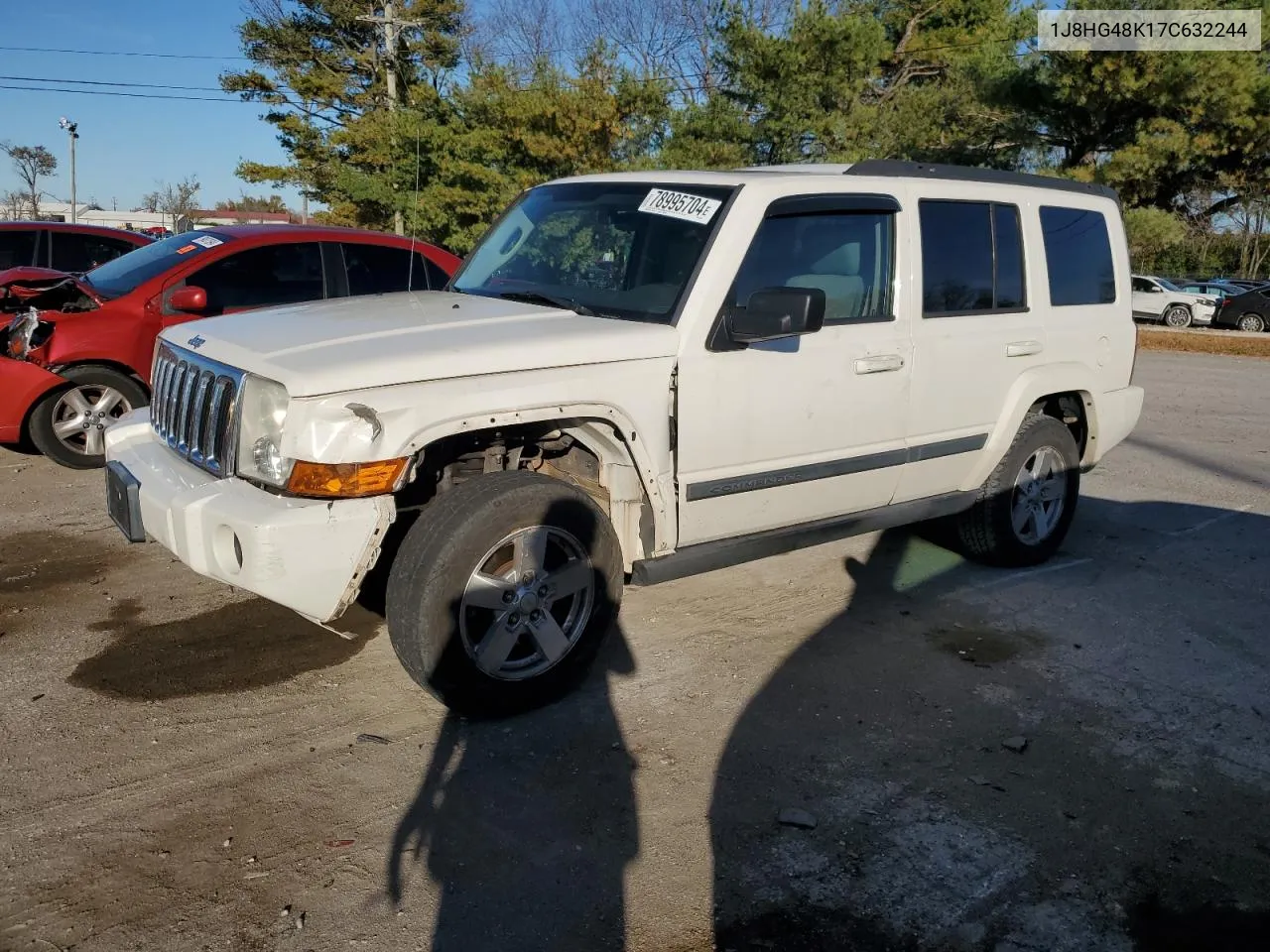 2007 Jeep Commander VIN: 1J8HG48K17C632244 Lot: 78995704