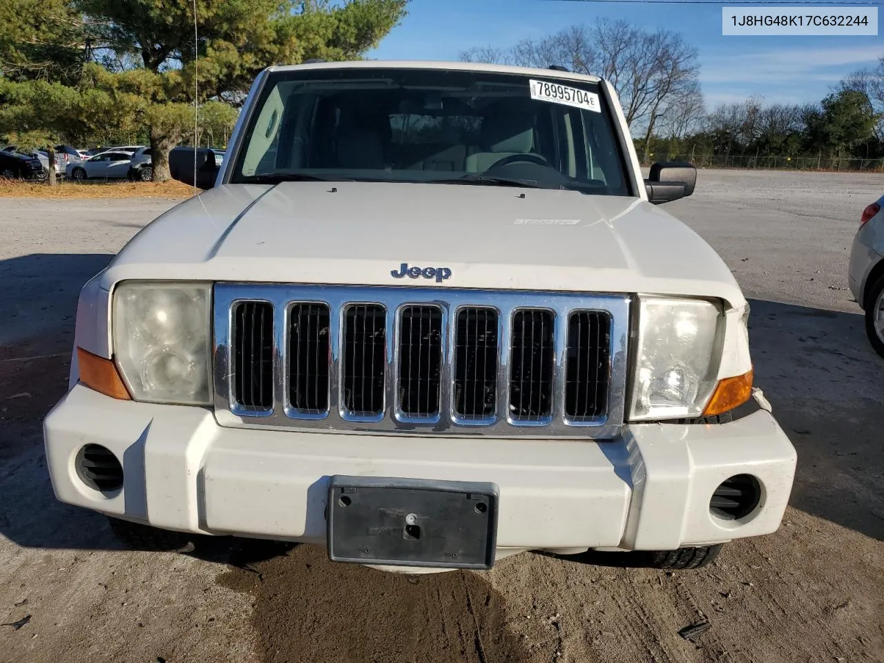 2007 Jeep Commander VIN: 1J8HG48K17C632244 Lot: 78995704