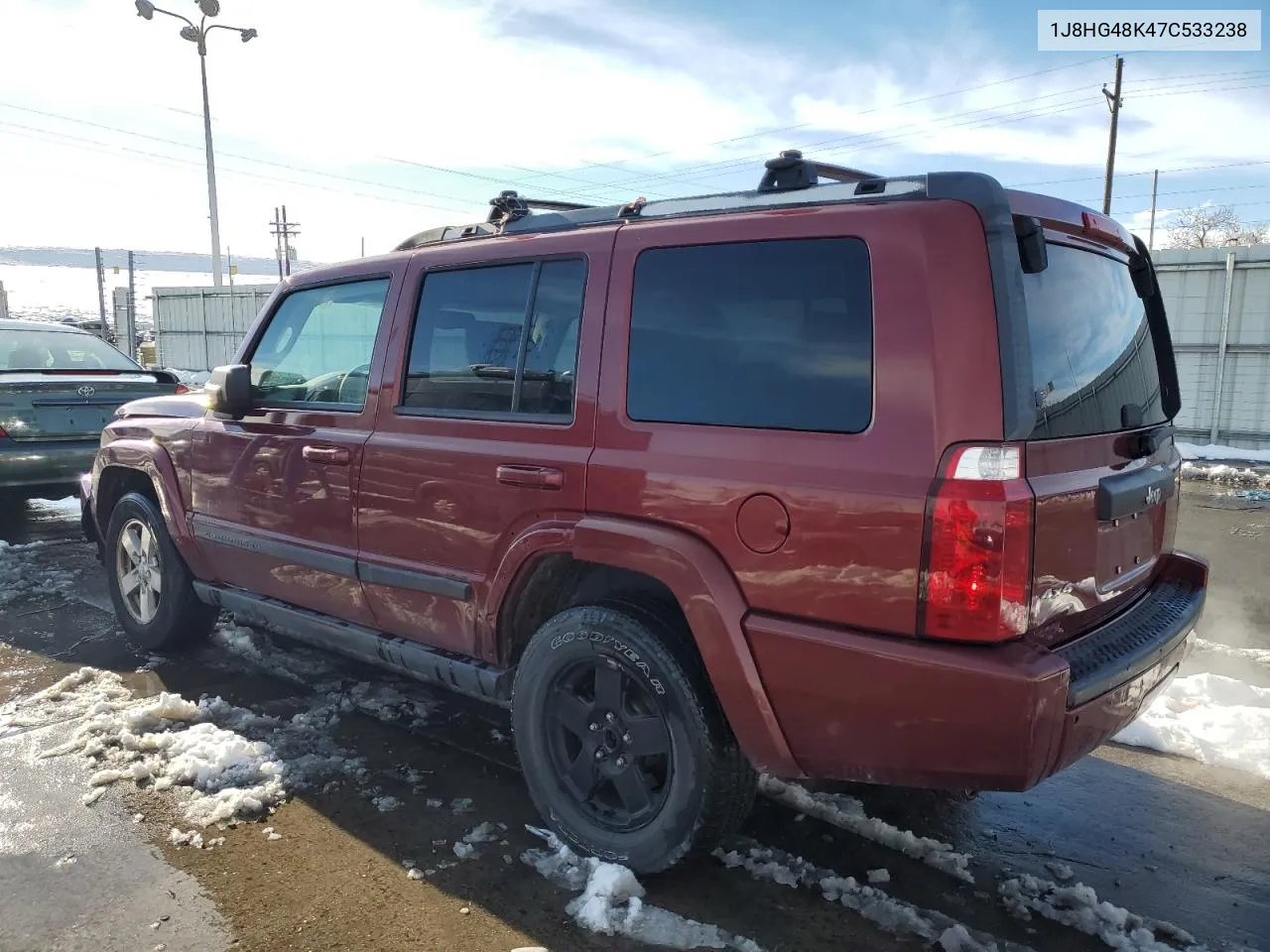 2007 Jeep Commander VIN: 1J8HG48K47C533238 Lot: 79288614