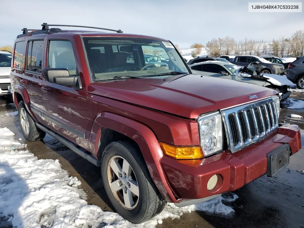 2007 Jeep Commander VIN: 1J8HG48K47C533238 Lot: 79288614