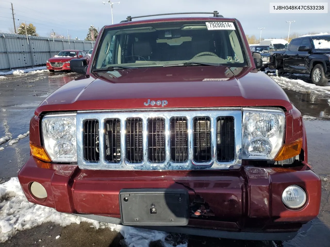 2007 Jeep Commander VIN: 1J8HG48K47C533238 Lot: 79288614