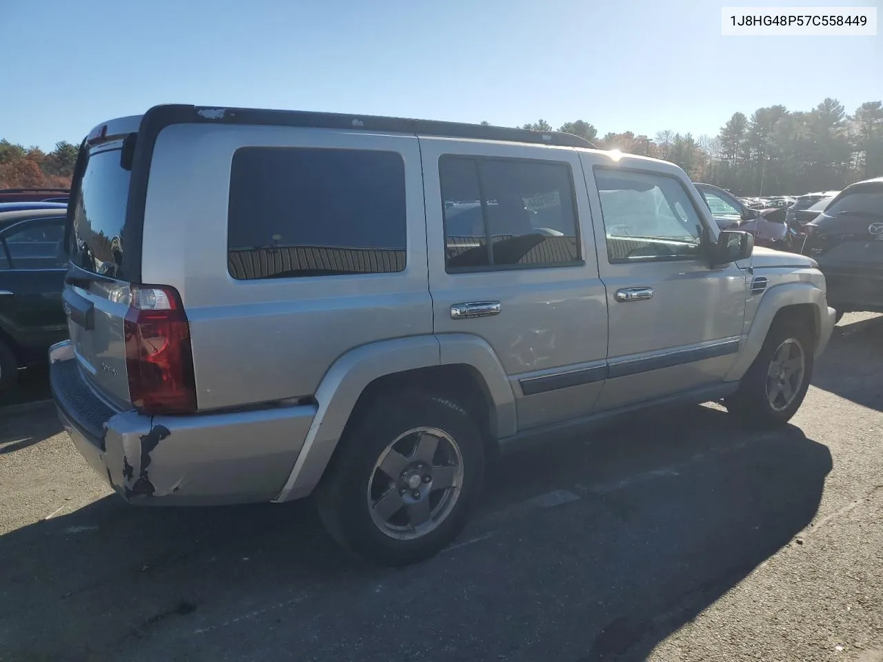 2007 Jeep Commander VIN: 1J8HG48P57C558449 Lot: 79901554