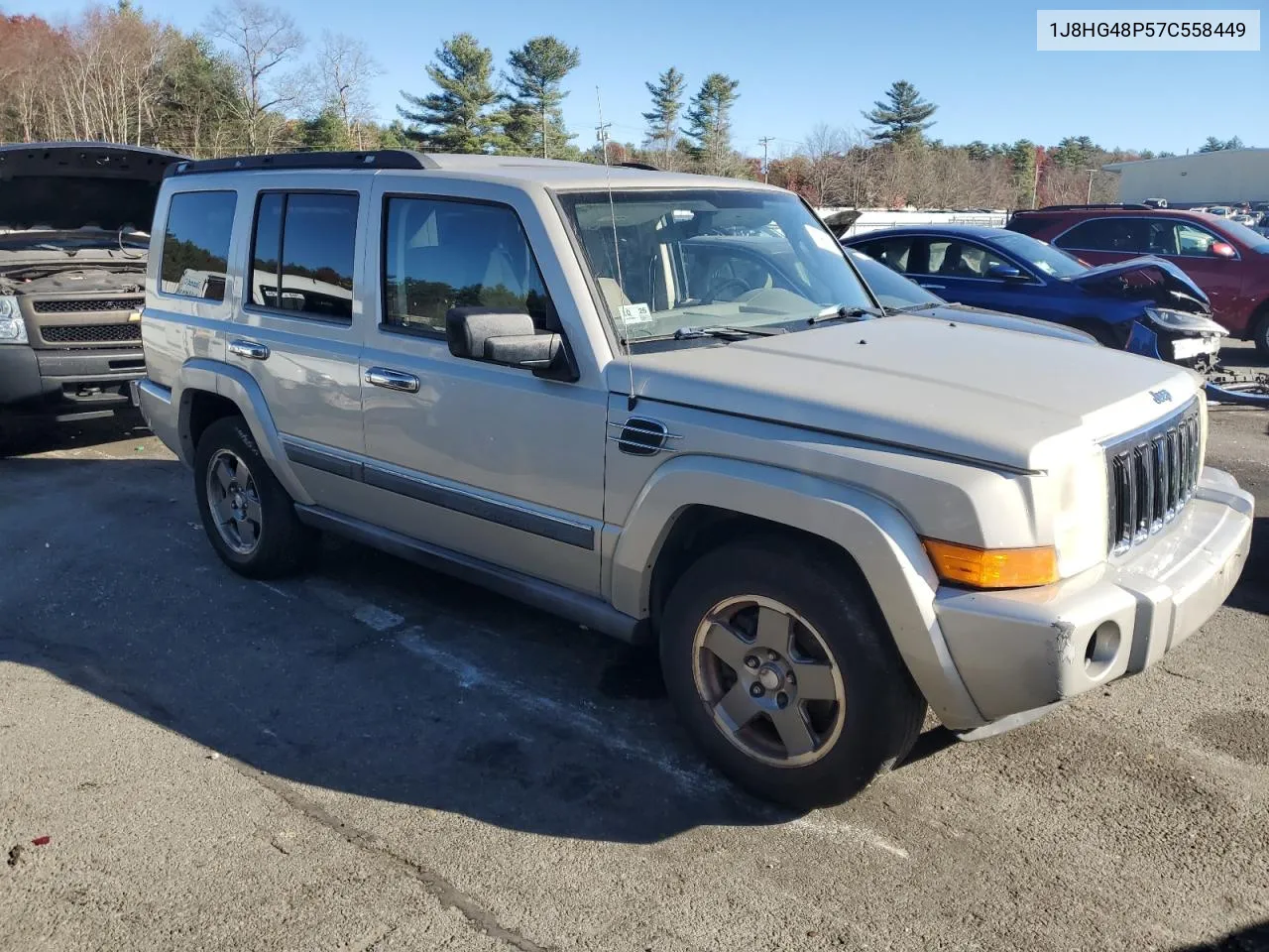 2007 Jeep Commander VIN: 1J8HG48P57C558449 Lot: 79901554