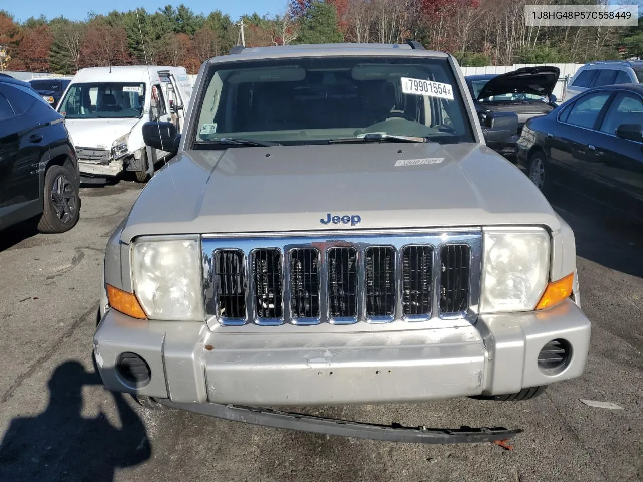 2007 Jeep Commander VIN: 1J8HG48P57C558449 Lot: 79901554