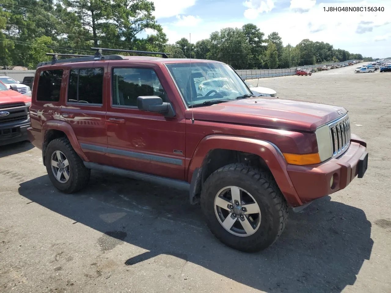 1J8HG48N08C156340 2008 Jeep Commander Sport