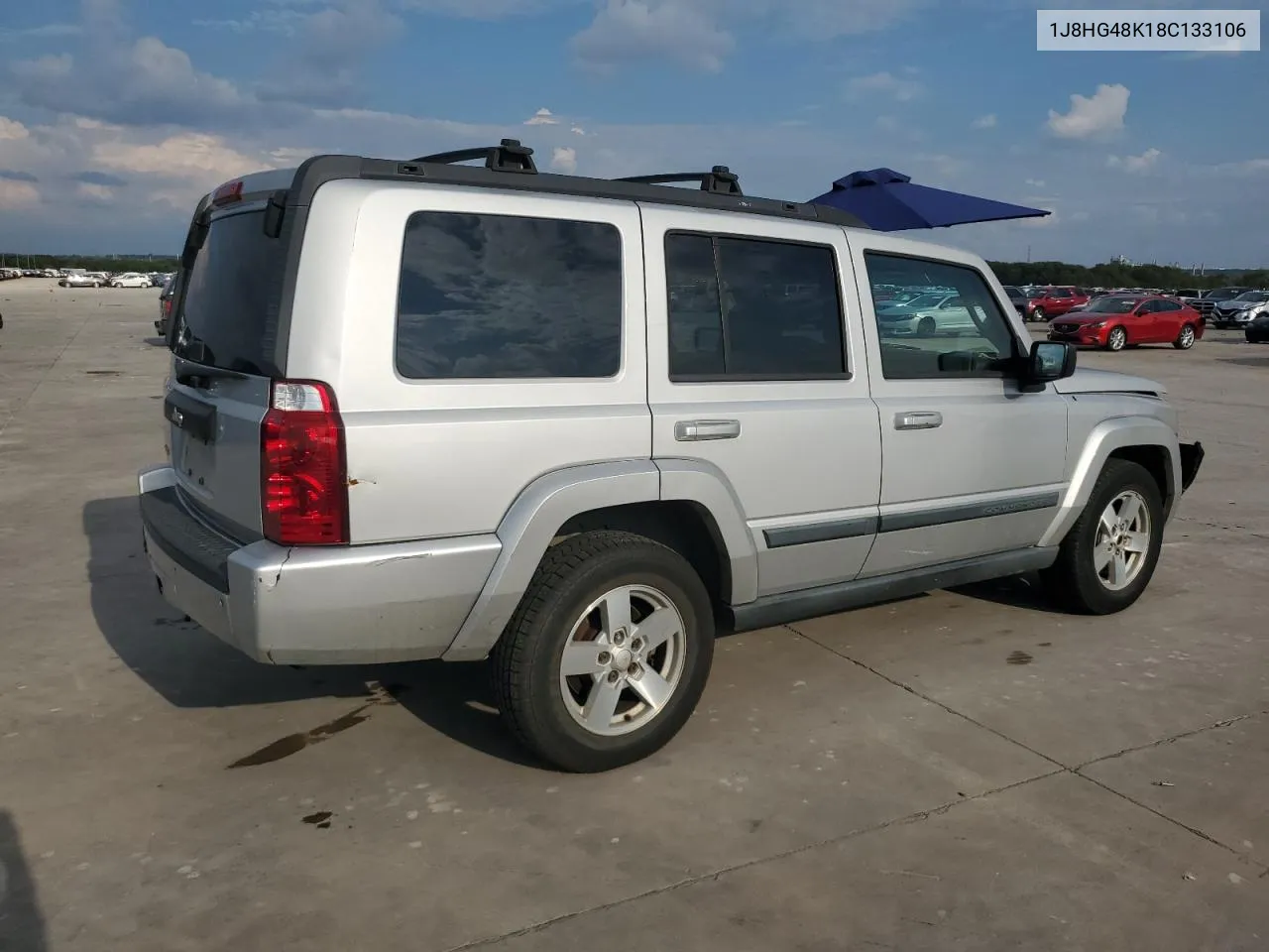 2008 Jeep Commander Sport VIN: 1J8HG48K18C133106 Lot: 69888924