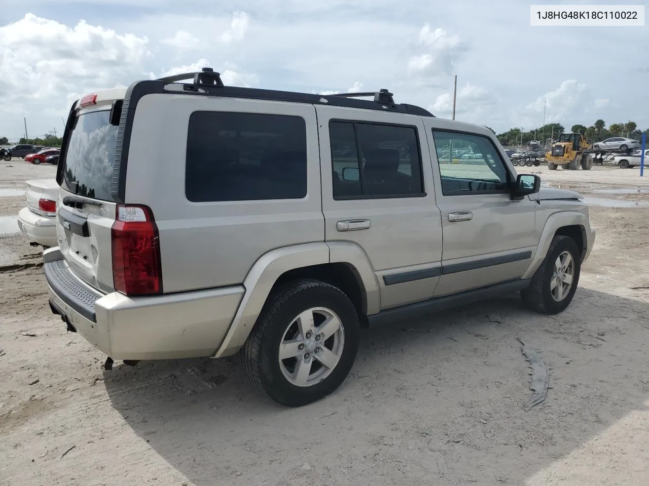 2008 Jeep Commander Sport VIN: 1J8HG48K18C110022 Lot: 70048914