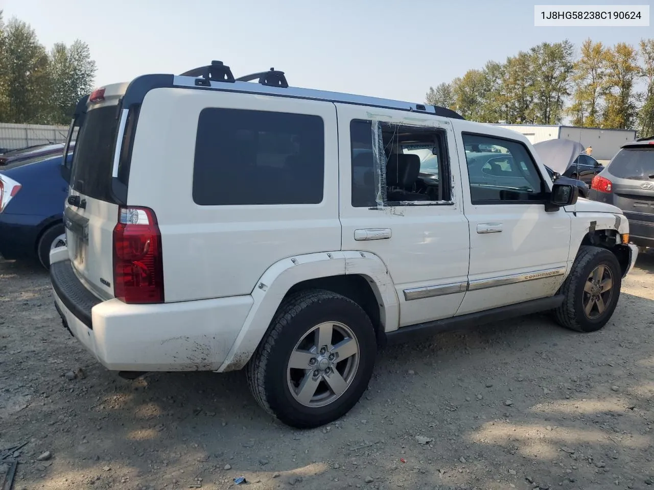 1J8HG58238C190624 2008 Jeep Commander Limited