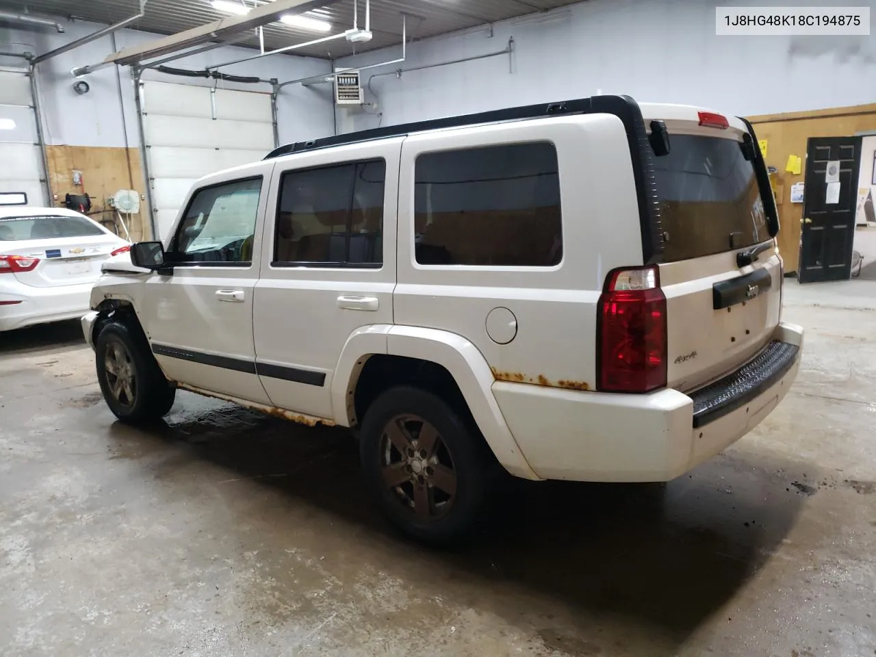 2008 Jeep Commander Sport VIN: 1J8HG48K18C194875 Lot: 72030884