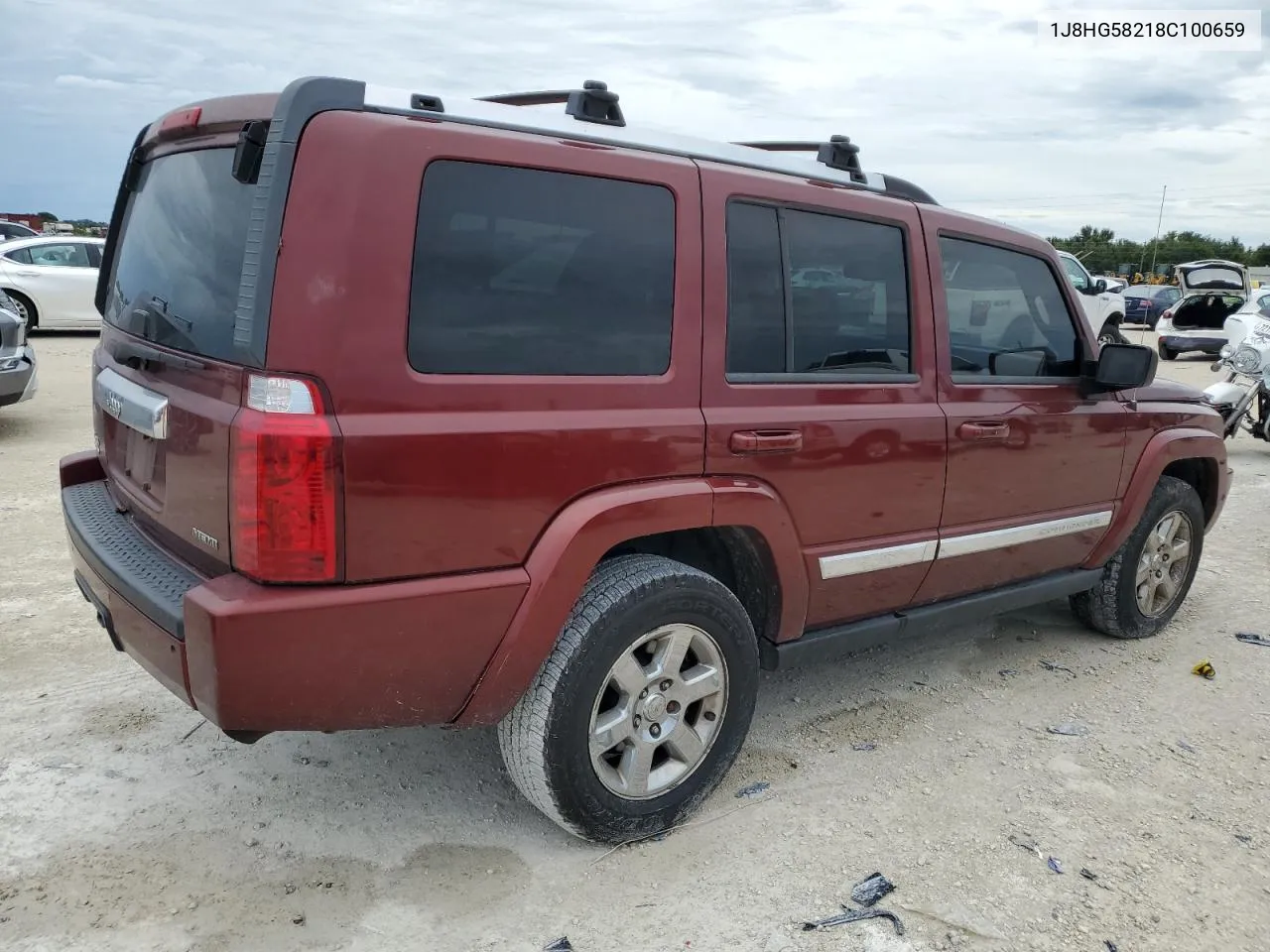 2008 Jeep Commander Limited VIN: 1J8HG58218C100659 Lot: 72692154