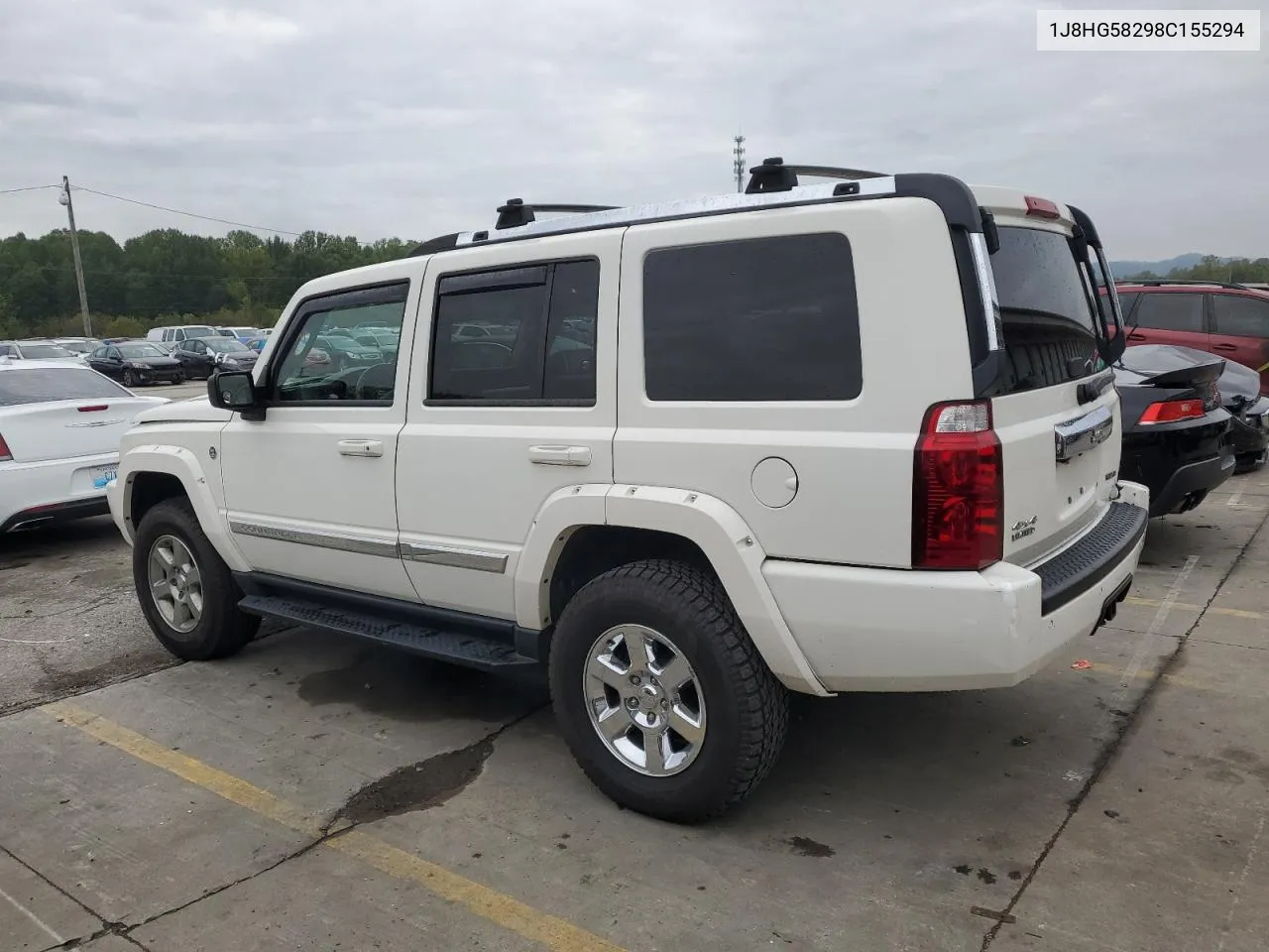 2008 Jeep Commander Limited VIN: 1J8HG58298C155294 Lot: 73657664