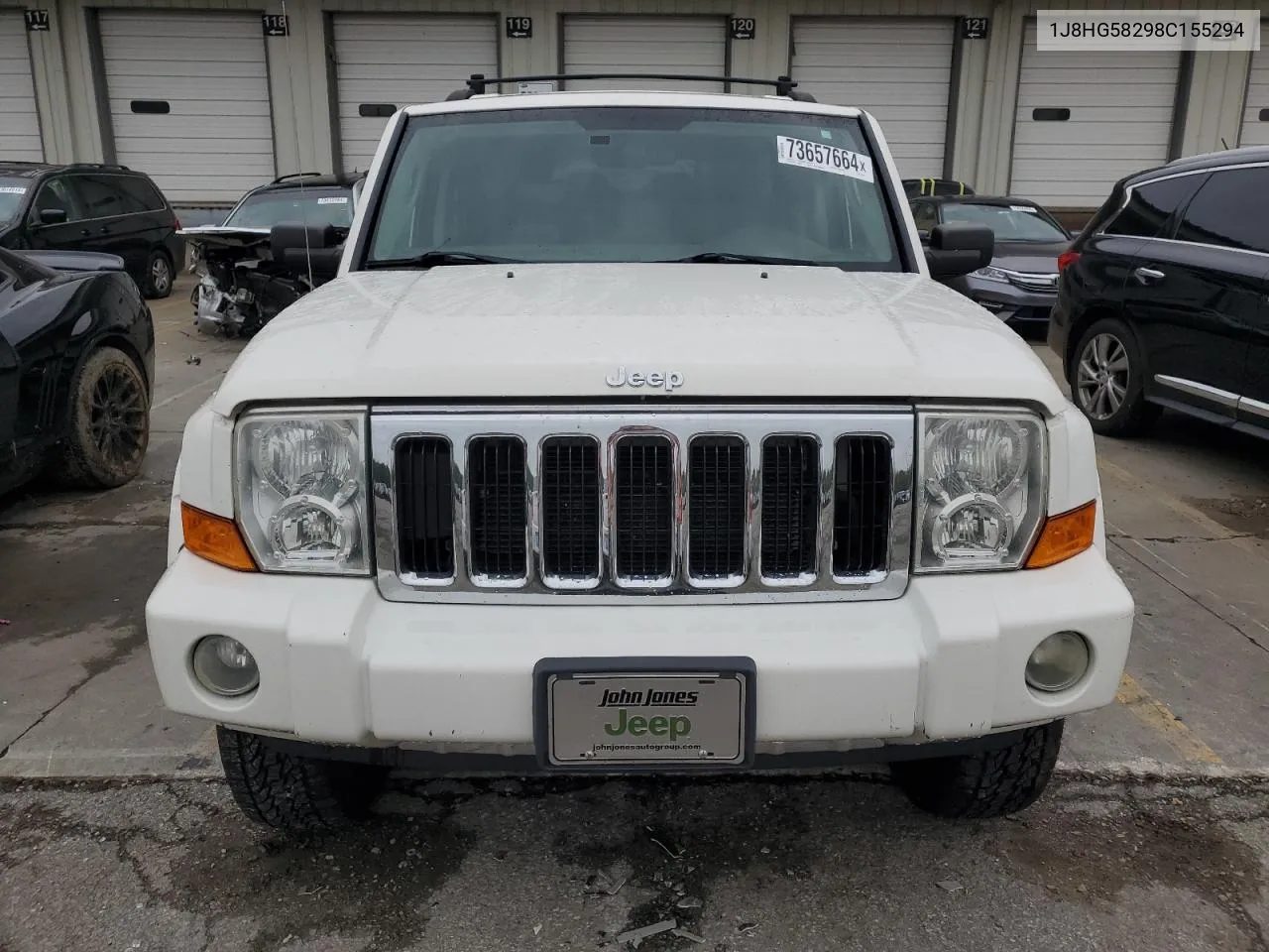 2008 Jeep Commander Limited VIN: 1J8HG58298C155294 Lot: 73657664