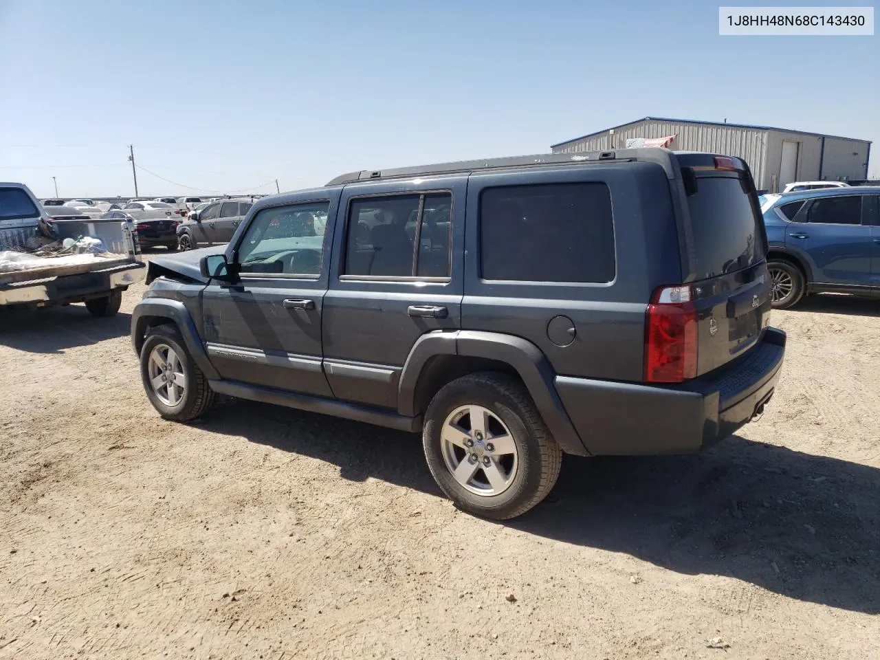 2008 Jeep Commander Sport VIN: 1J8HH48N68C143430 Lot: 73733794