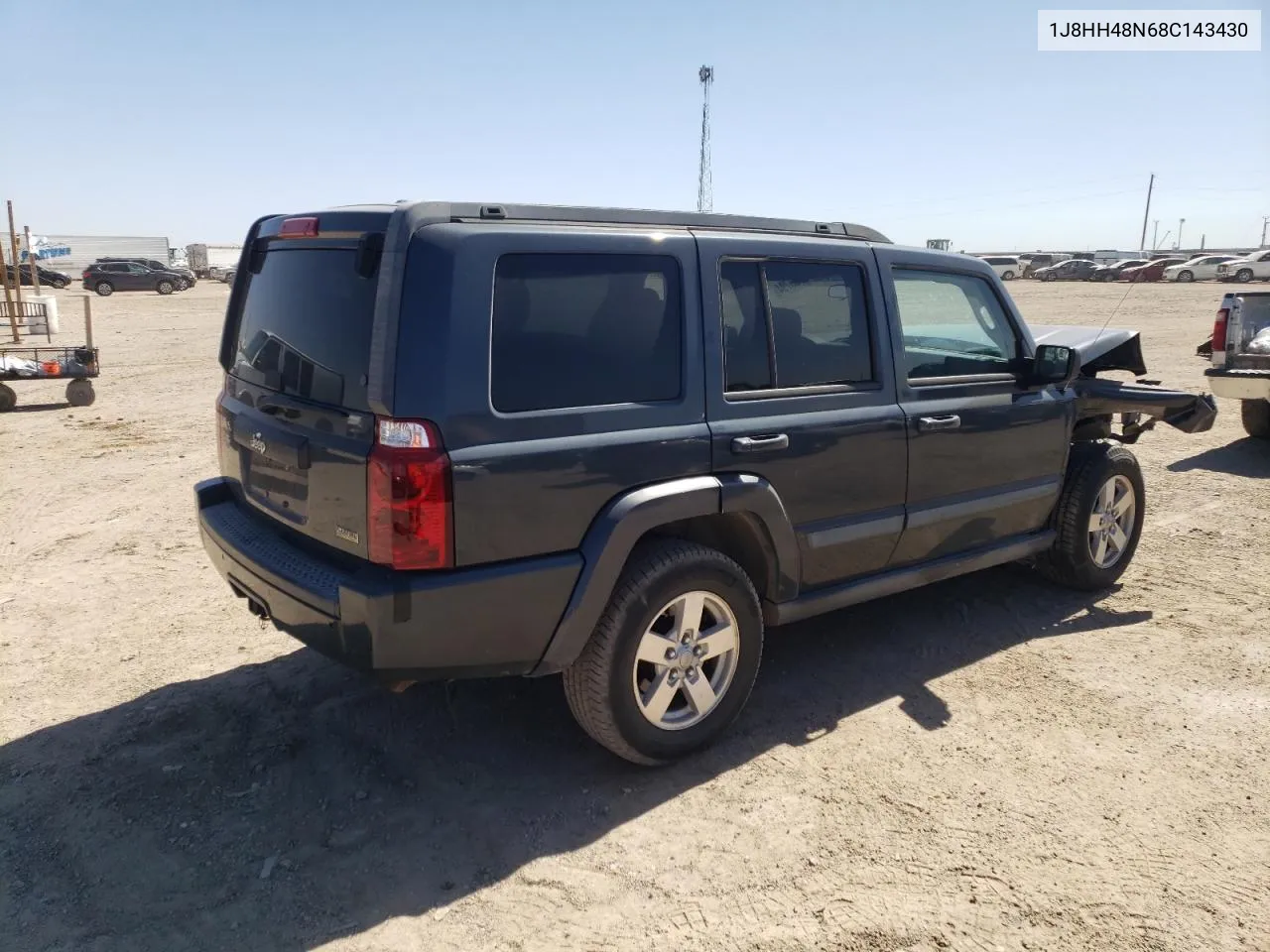 2008 Jeep Commander Sport VIN: 1J8HH48N68C143430 Lot: 73733794