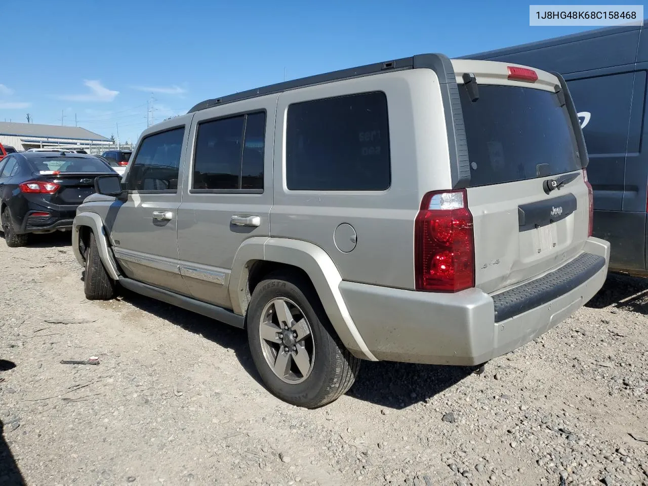 2008 Jeep Commander Sport VIN: 1J8HG48K68C158468 Lot: 73749874