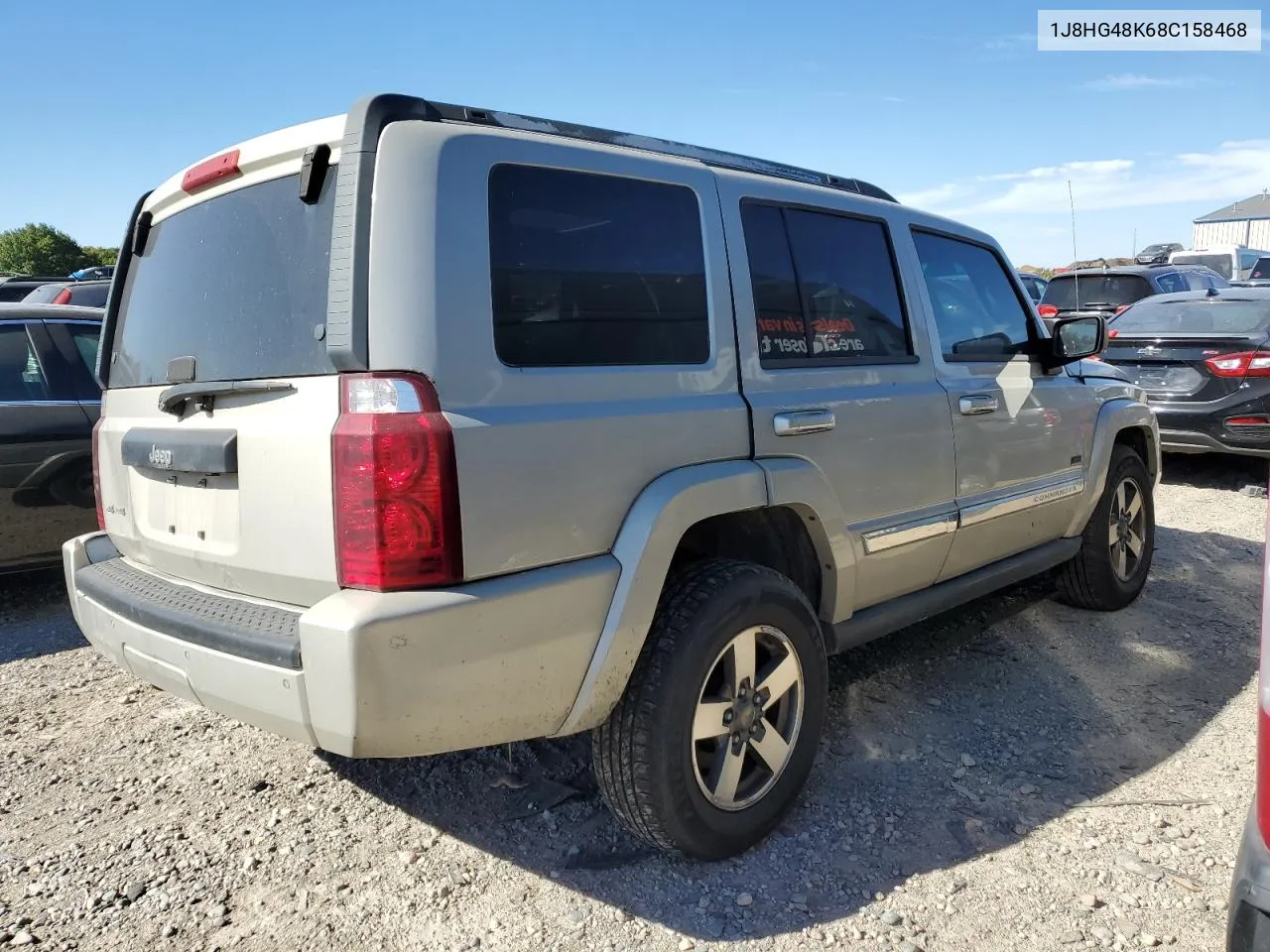 2008 Jeep Commander Sport VIN: 1J8HG48K68C158468 Lot: 73749874