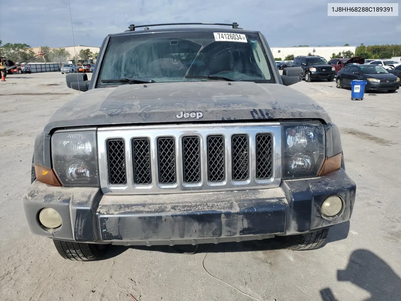 2008 Jeep Commander Overland VIN: 1J8HH68288C189391 Lot: 74126034