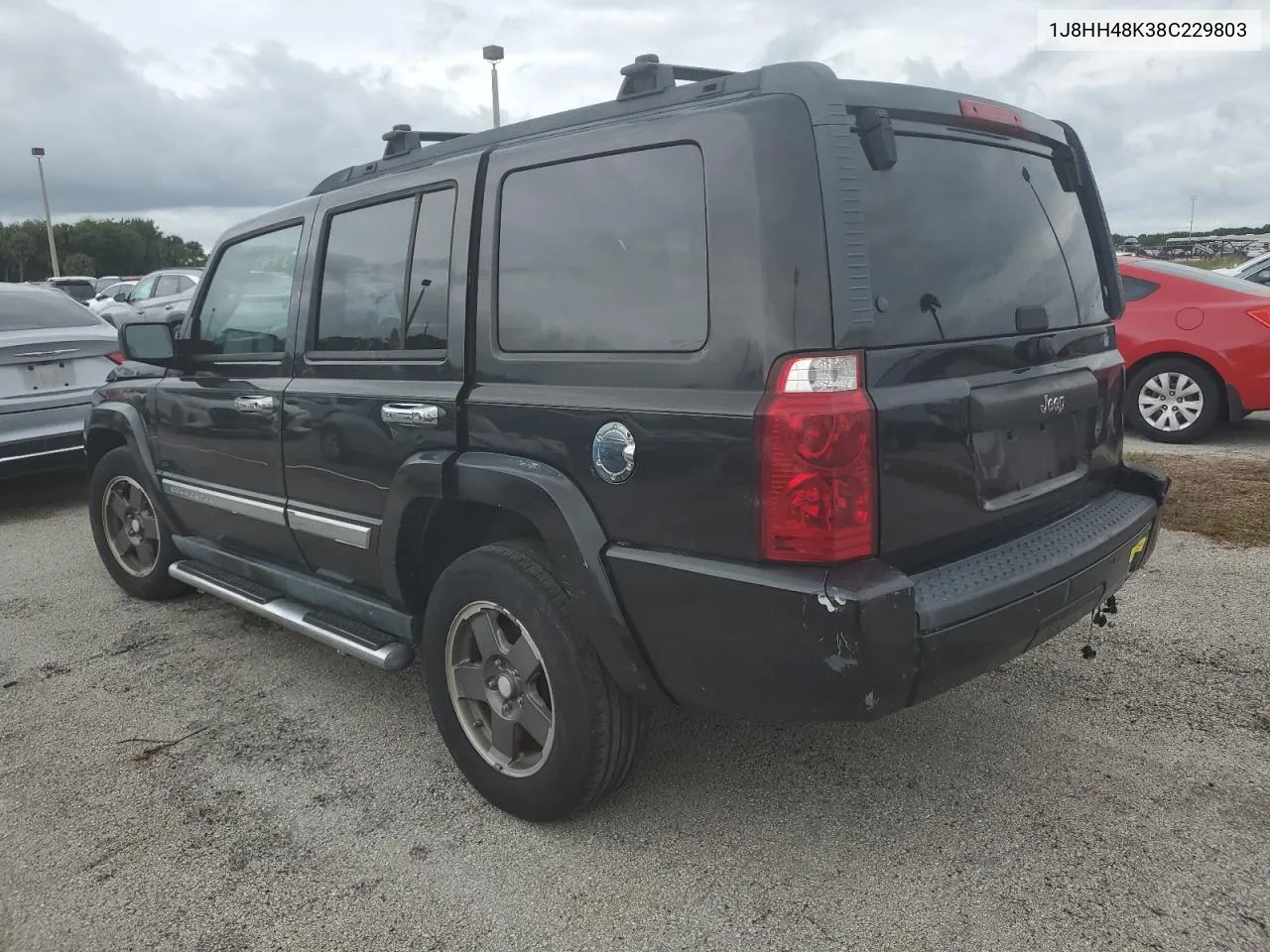 2008 Jeep Commander Sport VIN: 1J8HH48K38C229803 Lot: 75095854