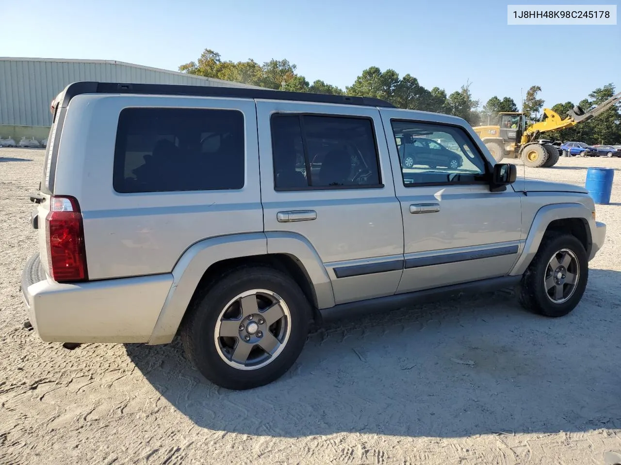 2008 Jeep Commander Sport VIN: 1J8HH48K98C245178 Lot: 75646264