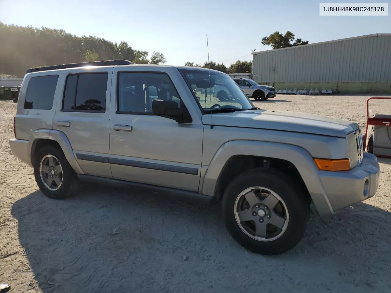 2008 Jeep Commander Sport VIN: 1J8HH48K98C245178 Lot: 75646264