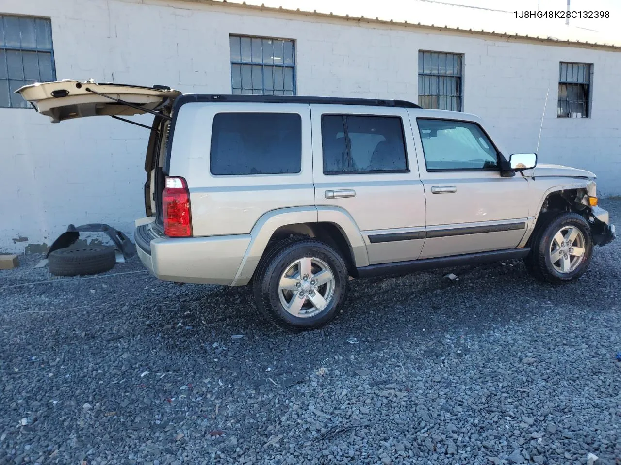 2008 Jeep Commander Sport VIN: 1J8HG48K28C132398 Lot: 77815804