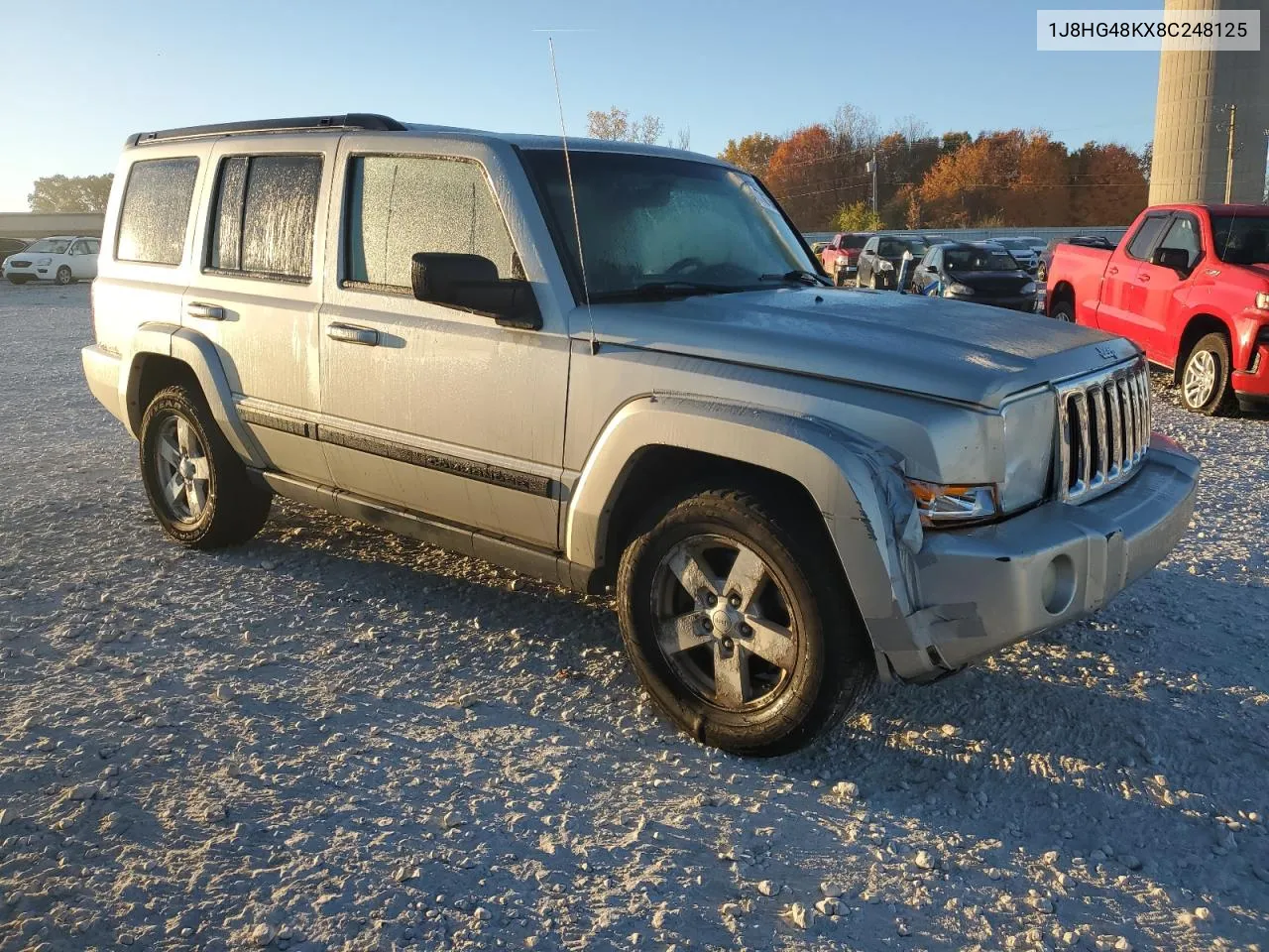 2008 Jeep Commander Sport VIN: 1J8HG48KX8C248125 Lot: 77827664