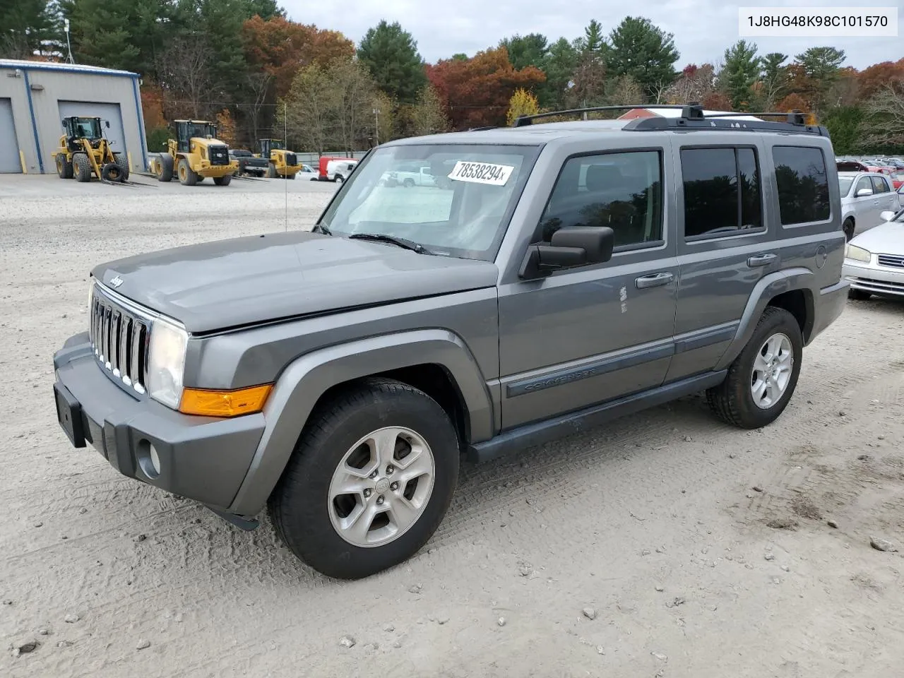 2008 Jeep Commander Sport VIN: 1J8HG48K98C101570 Lot: 78538294