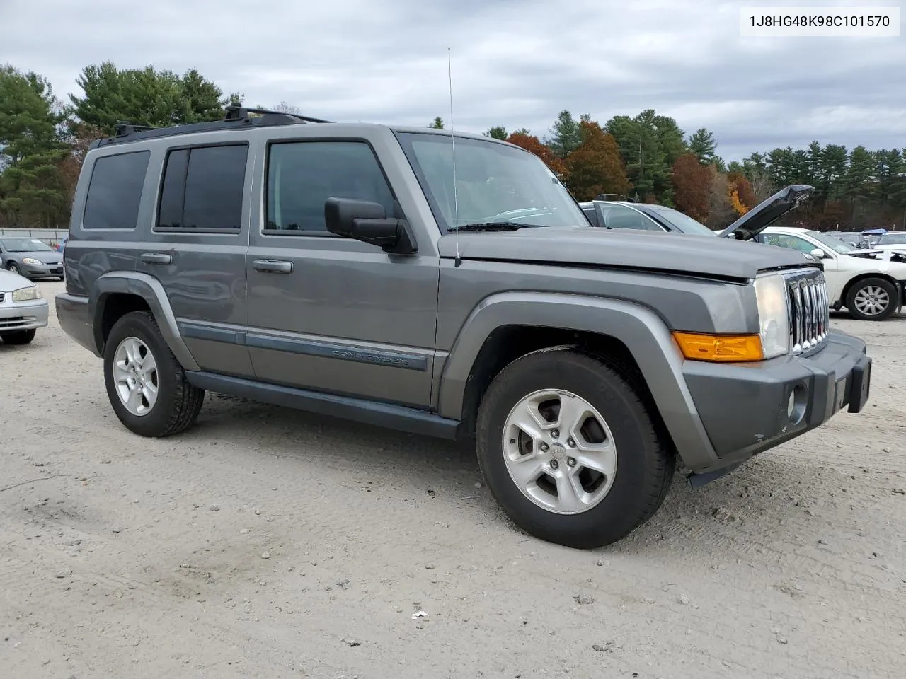 2008 Jeep Commander Sport VIN: 1J8HG48K98C101570 Lot: 78538294