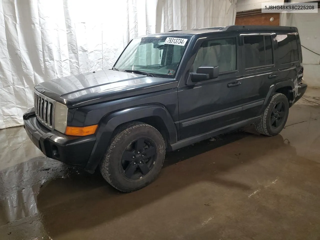 2008 Jeep Commander Sport VIN: 1J8HG48K98C225208 Lot: 79313734