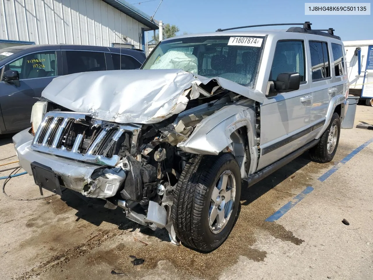 2009 Jeep Commander Sport VIN: 1J8HG48K69C501135 Lot: 71807874