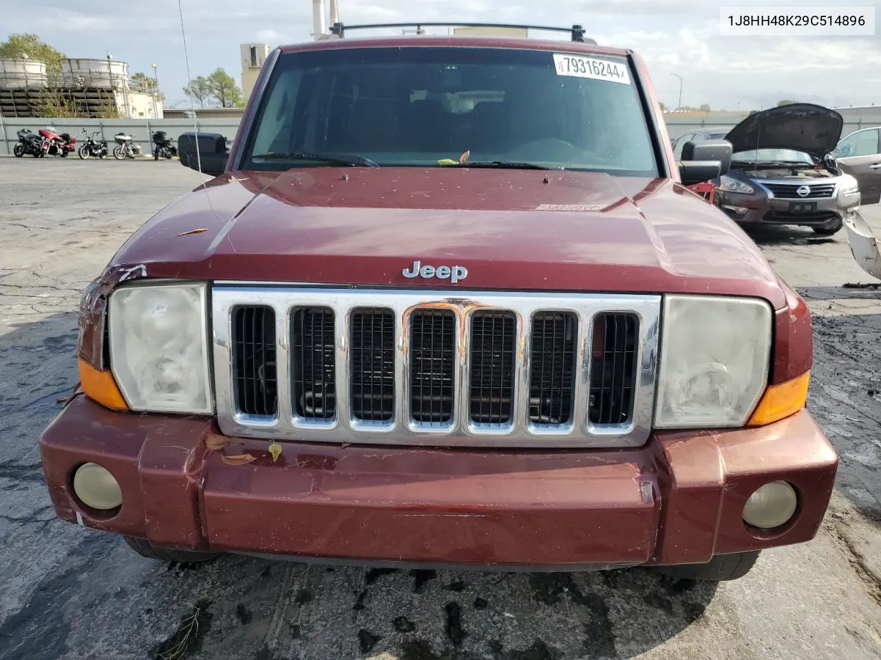 2009 Jeep Commander Sport VIN: 1J8HH48K29C514896 Lot: 79316244