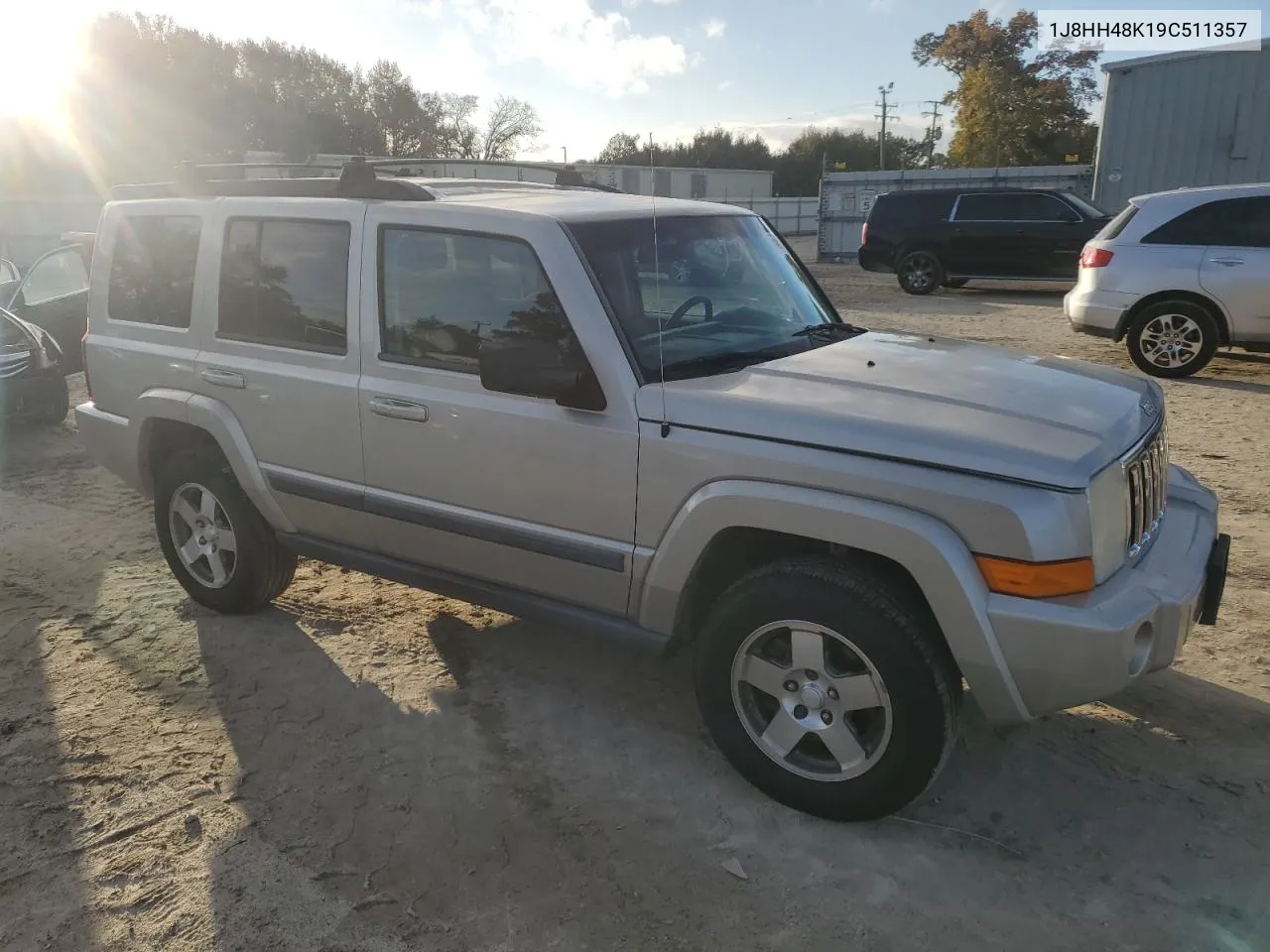 2009 Jeep Commander Sport VIN: 1J8HH48K19C511357 Lot: 80654554