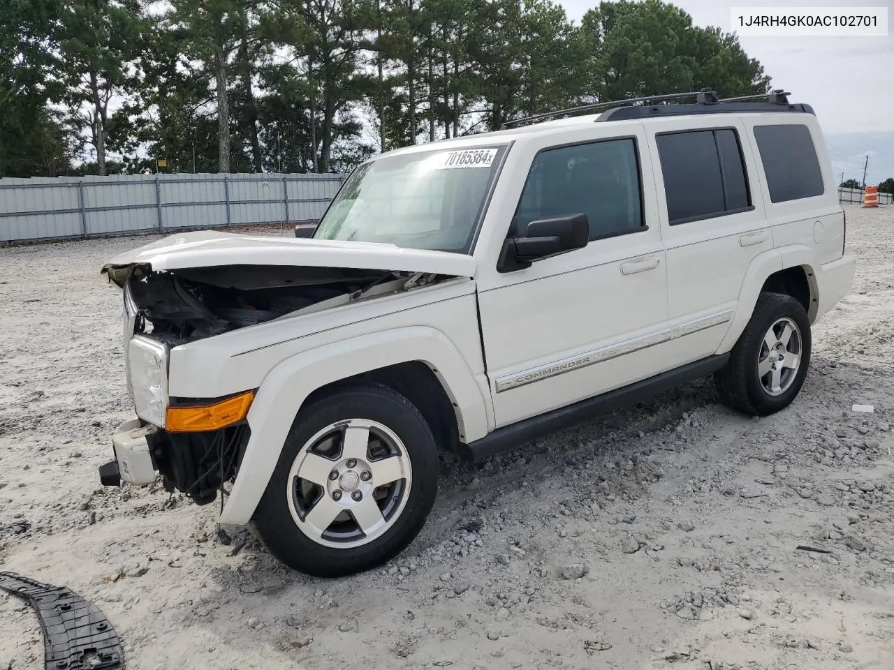 1J4RH4GK0AC102701 2010 Jeep Commander Sport