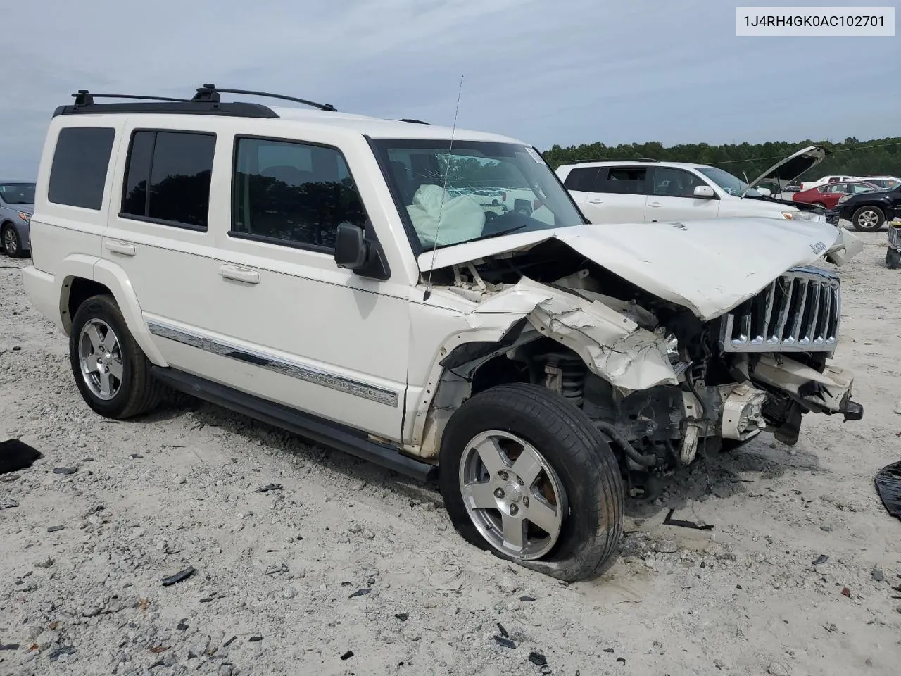 1J4RH4GK0AC102701 2010 Jeep Commander Sport