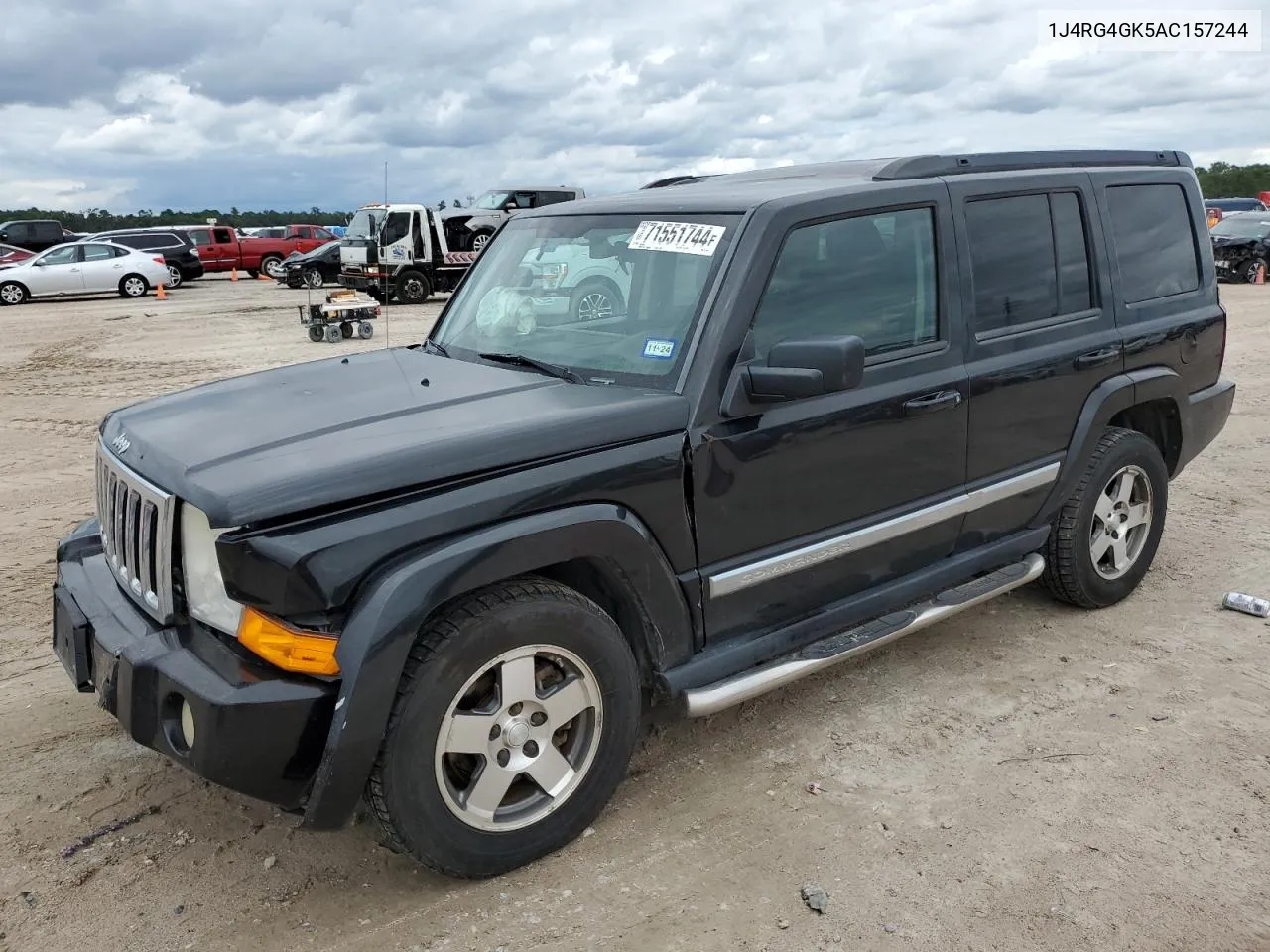 2010 Jeep Commander Sport VIN: 1J4RG4GK5AC157244 Lot: 71551744