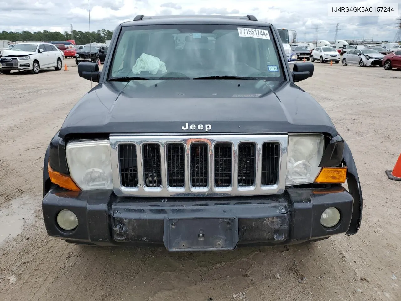 2010 Jeep Commander Sport VIN: 1J4RG4GK5AC157244 Lot: 71551744