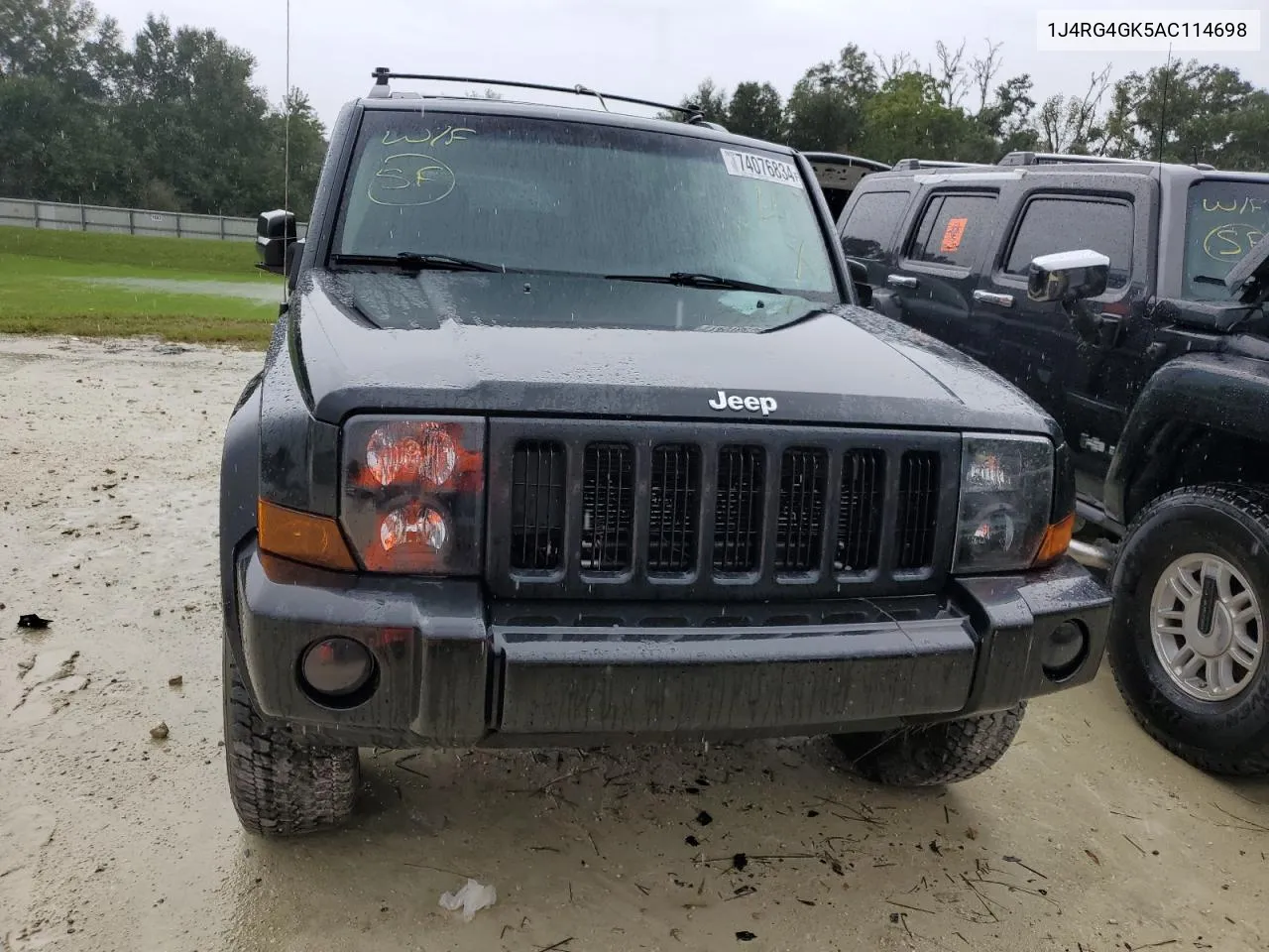 2010 Jeep Commander Sport VIN: 1J4RG4GK5AC114698 Lot: 74076834