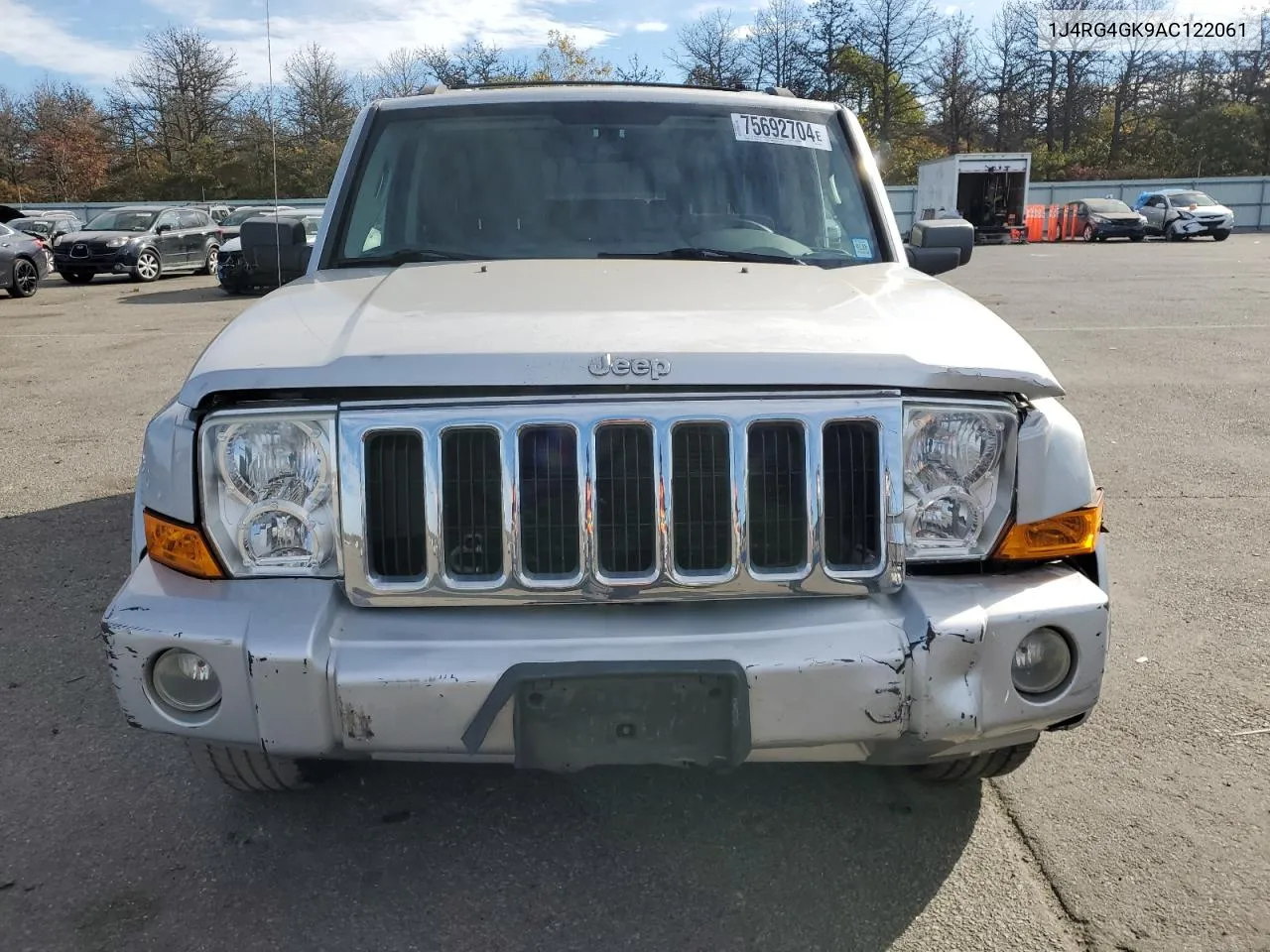 2010 Jeep Commander Sport VIN: 1J4RG4GK9AC122061 Lot: 75692704