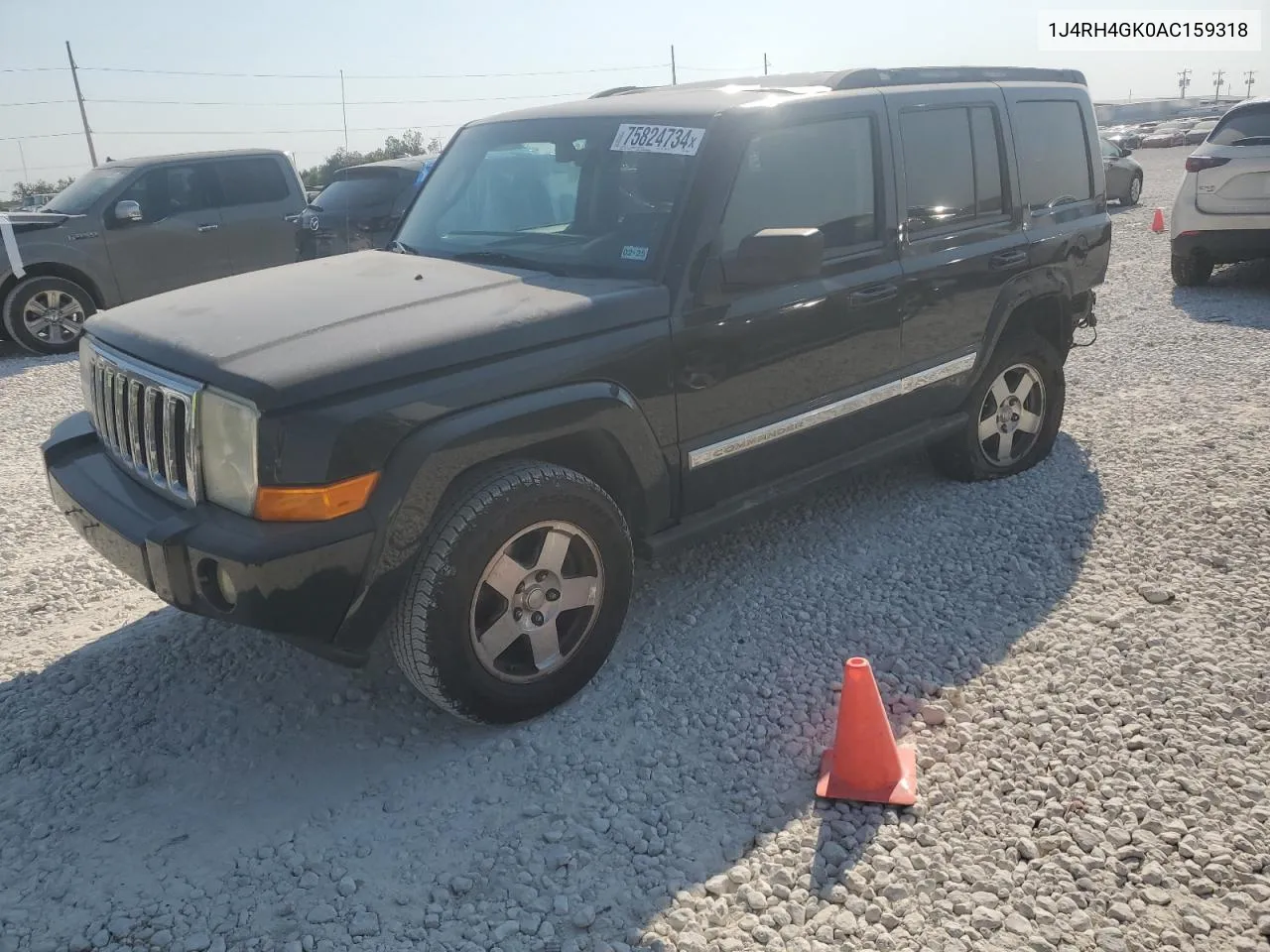 2010 Jeep Commander Sport VIN: 1J4RH4GK0AC159318 Lot: 75824734