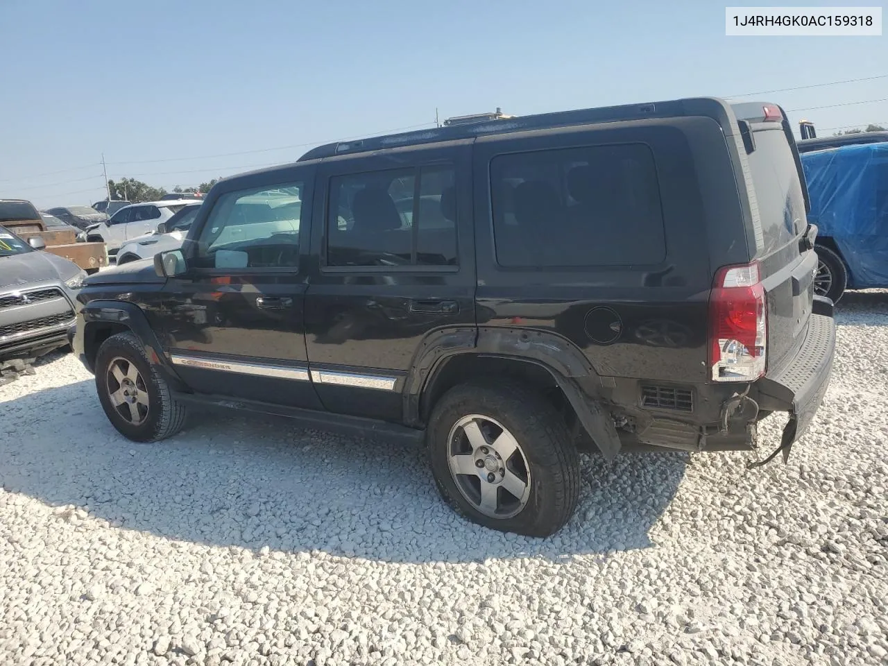 2010 Jeep Commander Sport VIN: 1J4RH4GK0AC159318 Lot: 75824734