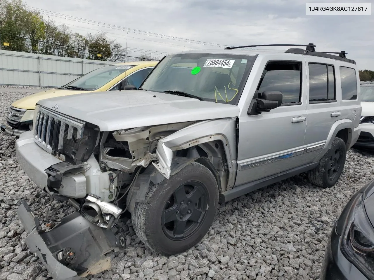 2010 Jeep Commander Sport VIN: 1J4RG4GK8AC127817 Lot: 75884454