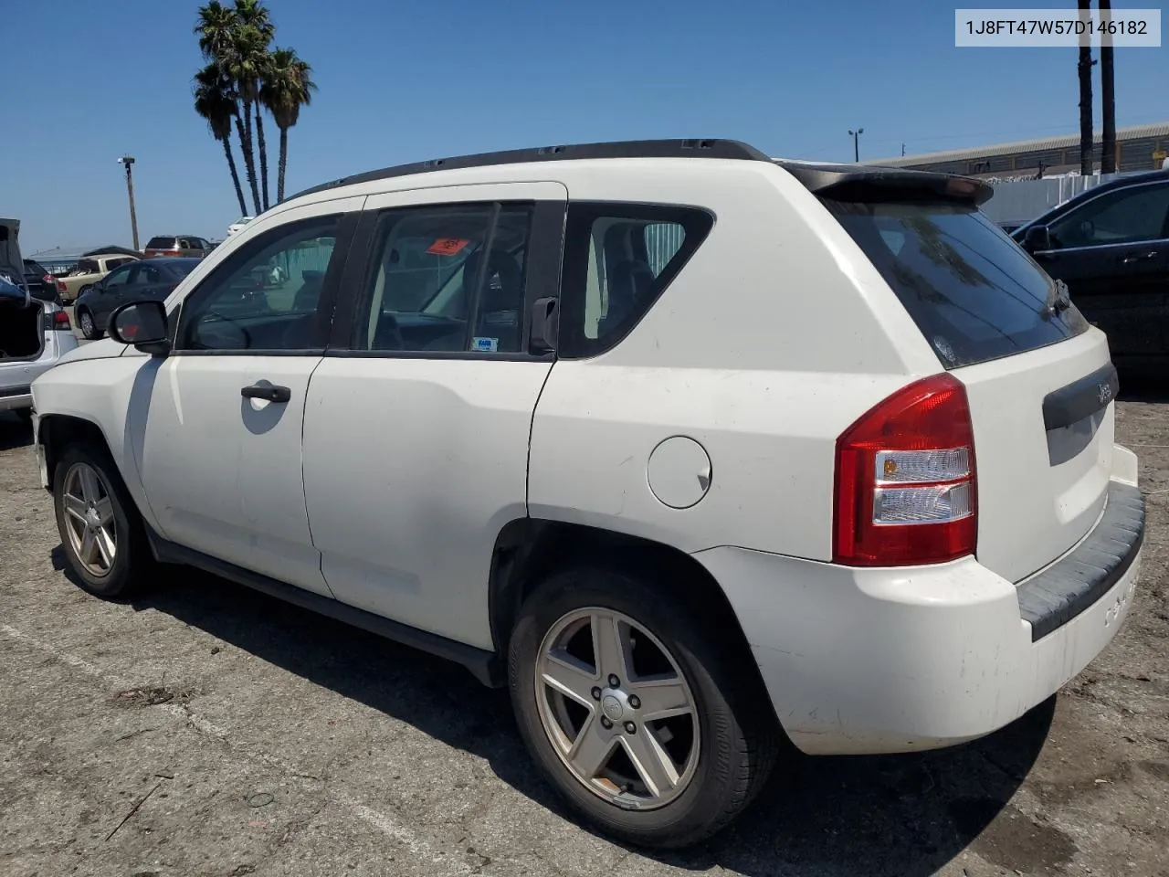 2007 Jeep Compass VIN: 1J8FT47W57D146182 Lot: 60517594