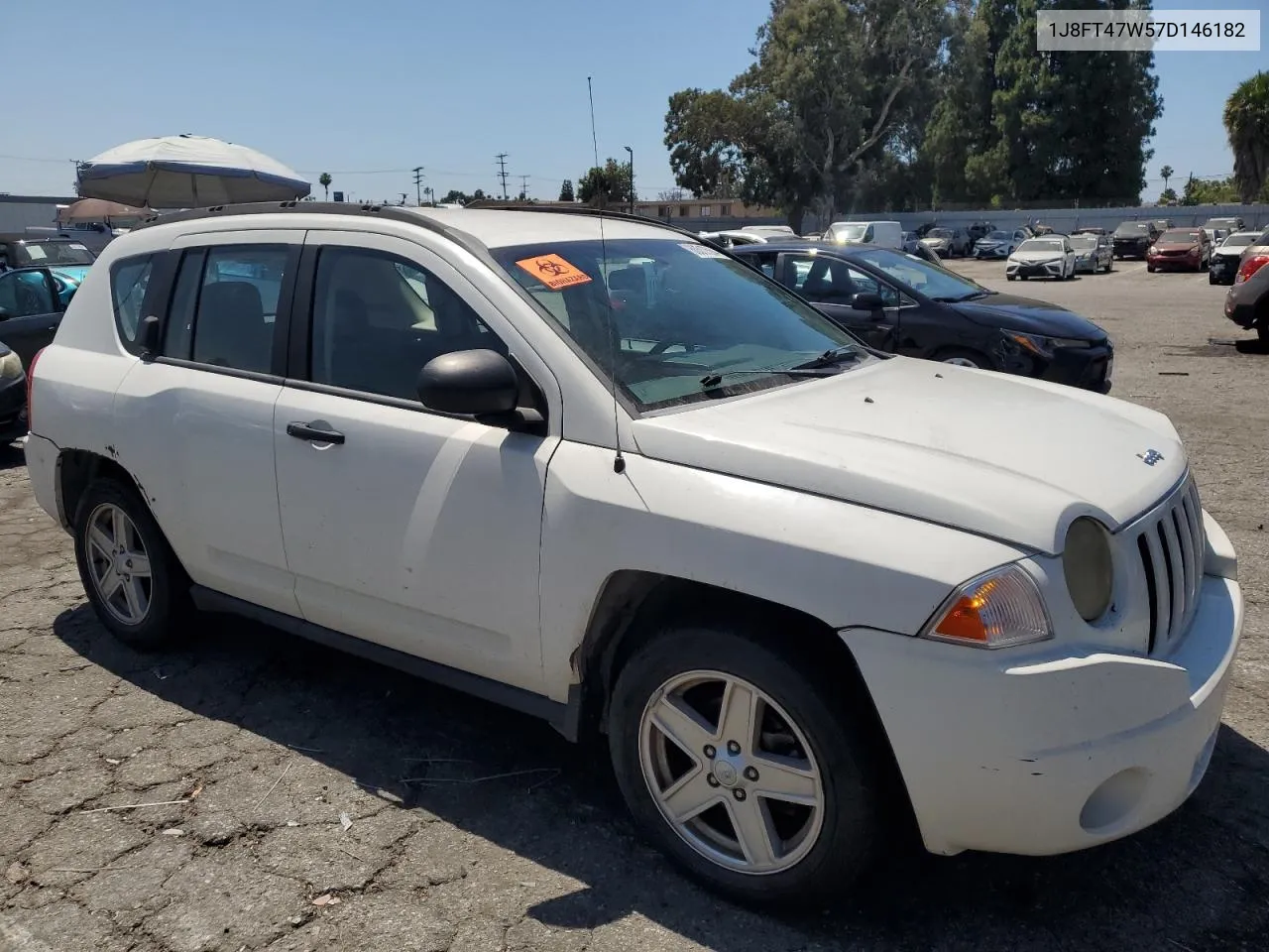 1J8FT47W57D146182 2007 Jeep Compass