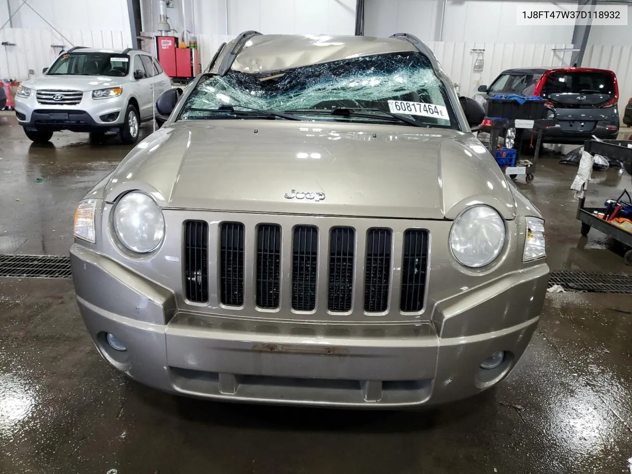 2007 Jeep Compass VIN: 1J8FT47W37D118932 Lot: 60817464